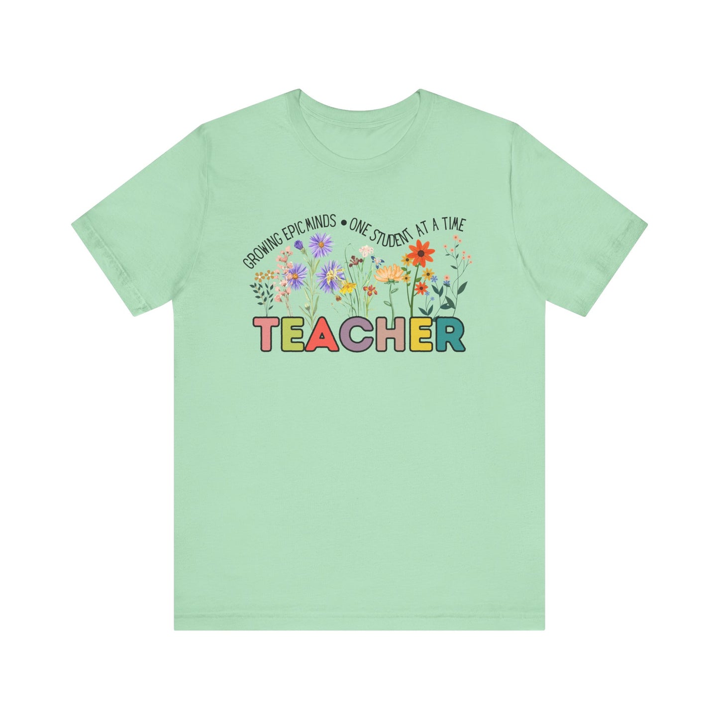 'Growing Epic Minds-One Student At A Time' Unisex Jersey Short Sleeve Tee