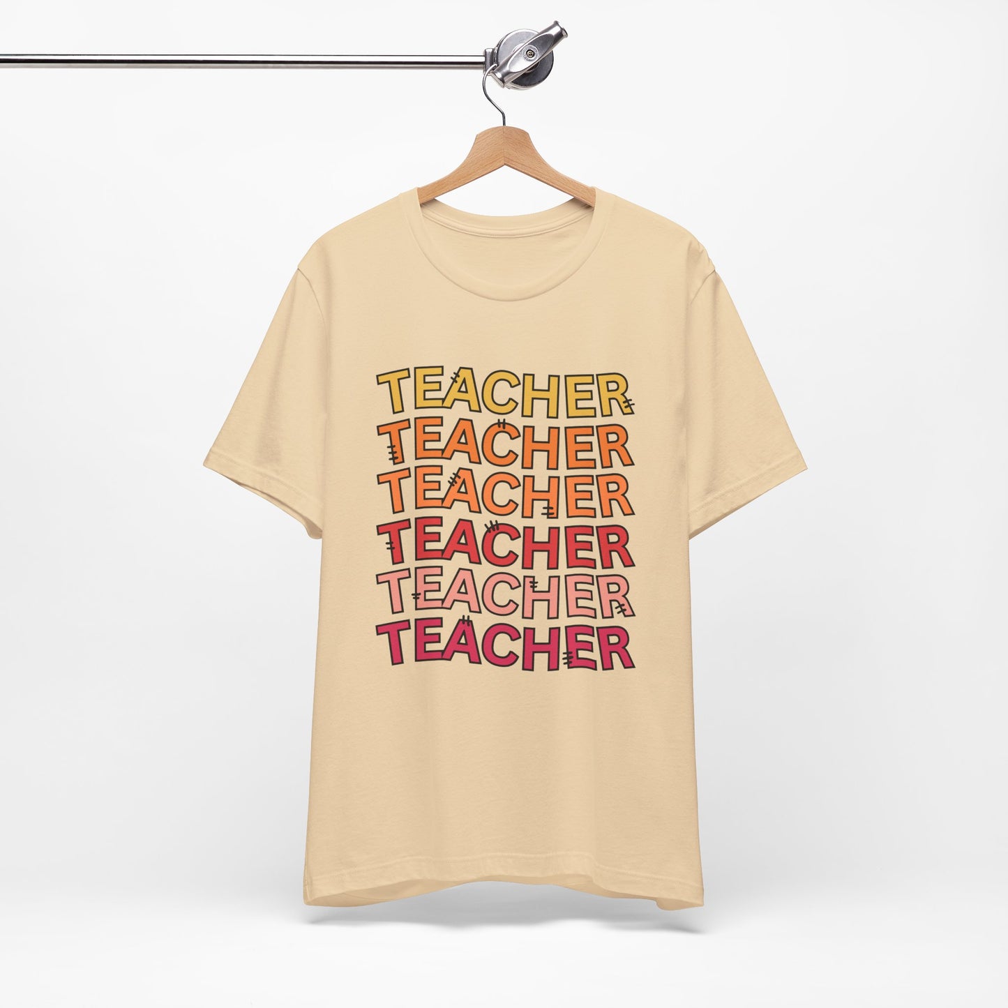 'Teacher' Unisex Jersey Short Sleeve Tee