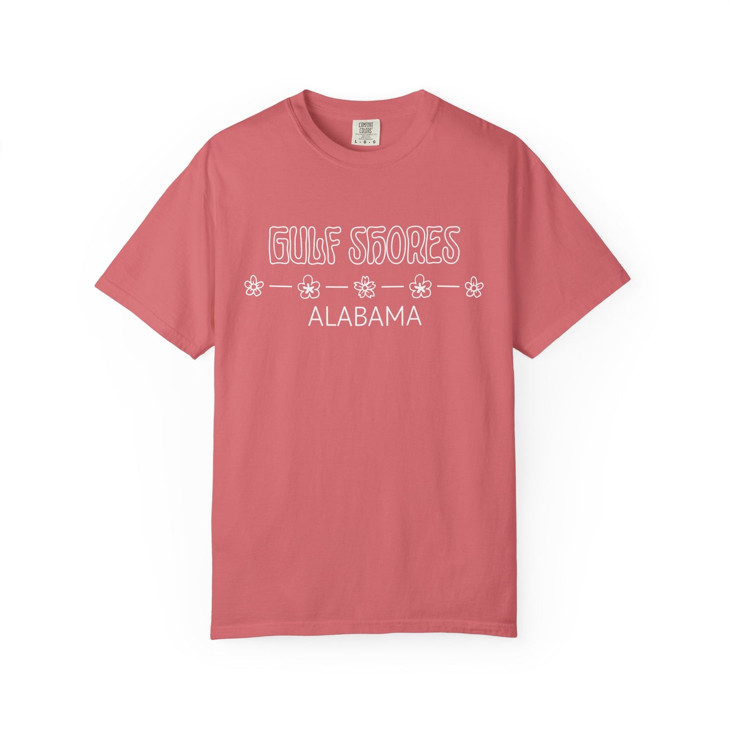 'Gulf Shores, Alabama' Unisex Garment-Dyed T-shirt