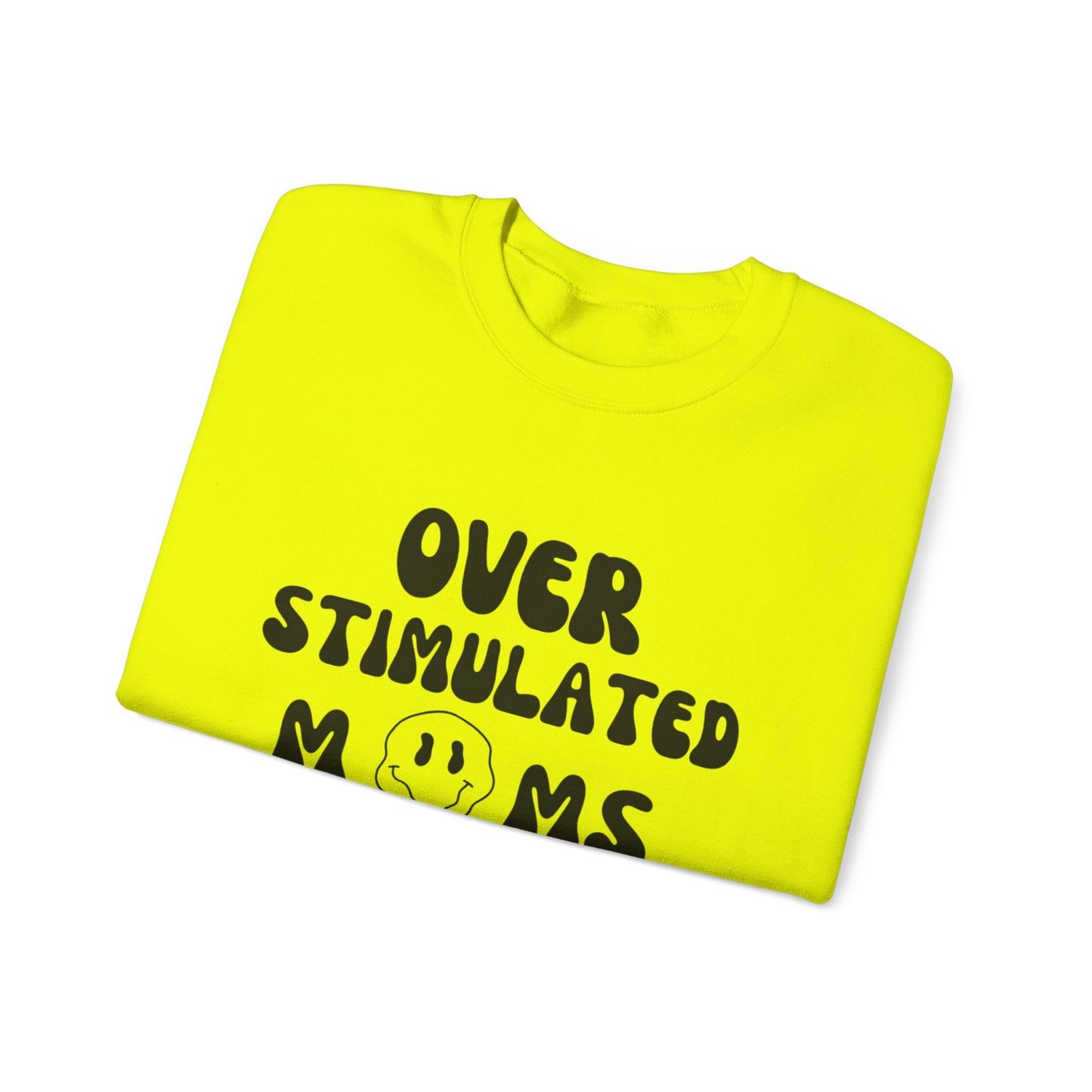 'Over Stimulated Moms Club' Unisex Heavy Blend™ Crewneck Sweatshirt