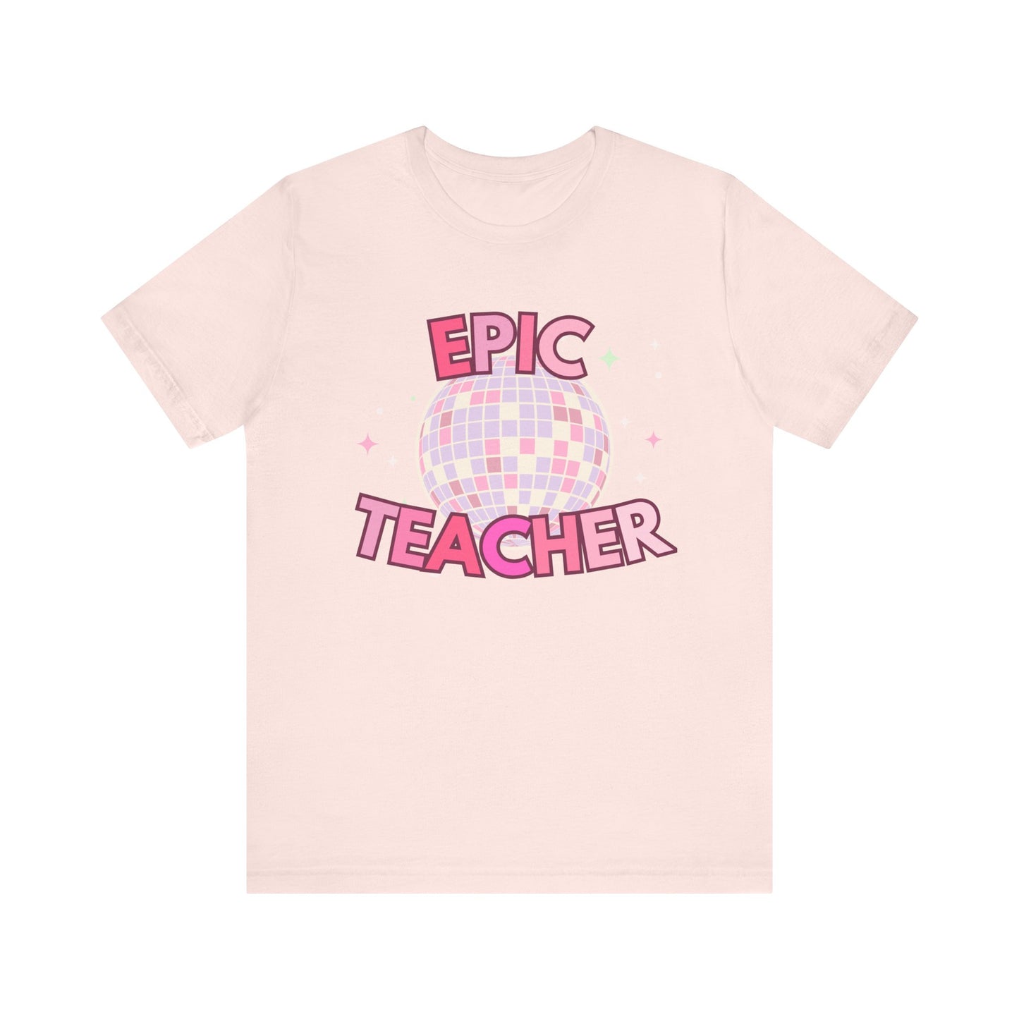 'Epic Teacher' Unisex Jersey Short Sleeve Tee