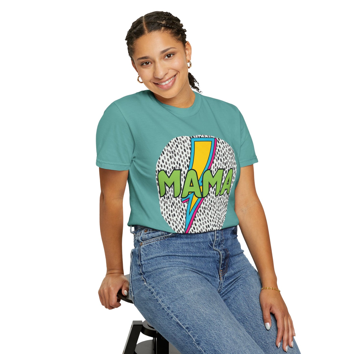 'Mama' Unisex Garment-Dyed T-shirt