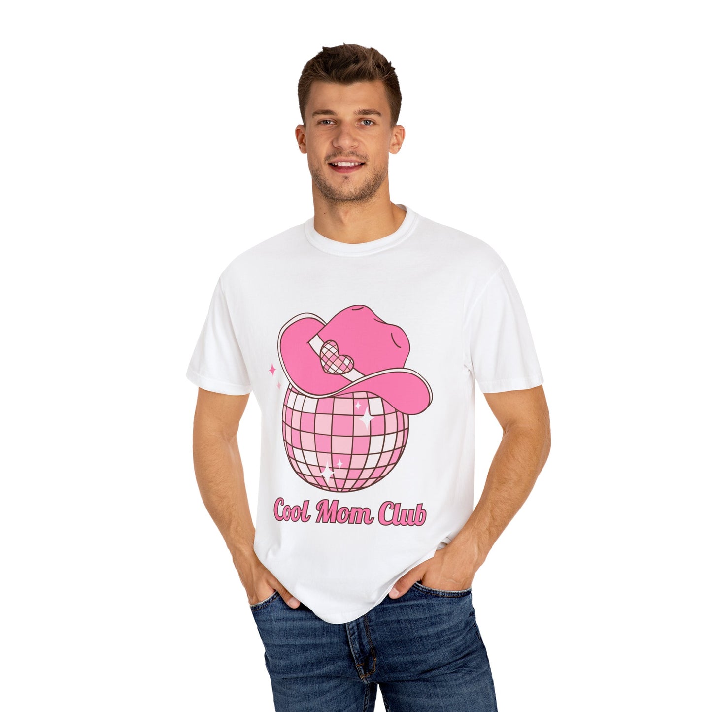 'Cool Mom Club' Unisex Garment-Dyed T-shirt