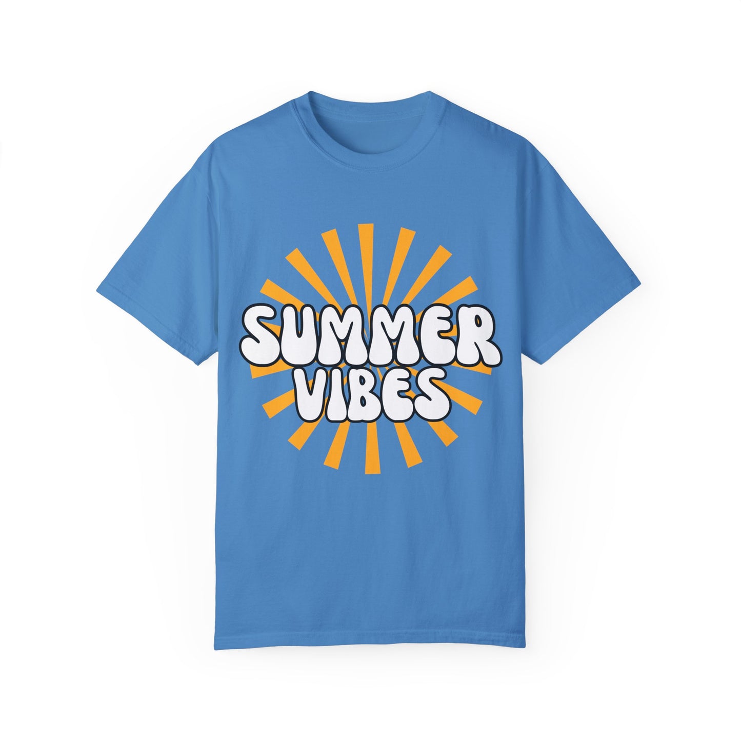 'Summer Vibes' Unisex Garment-Dyed T-shirt