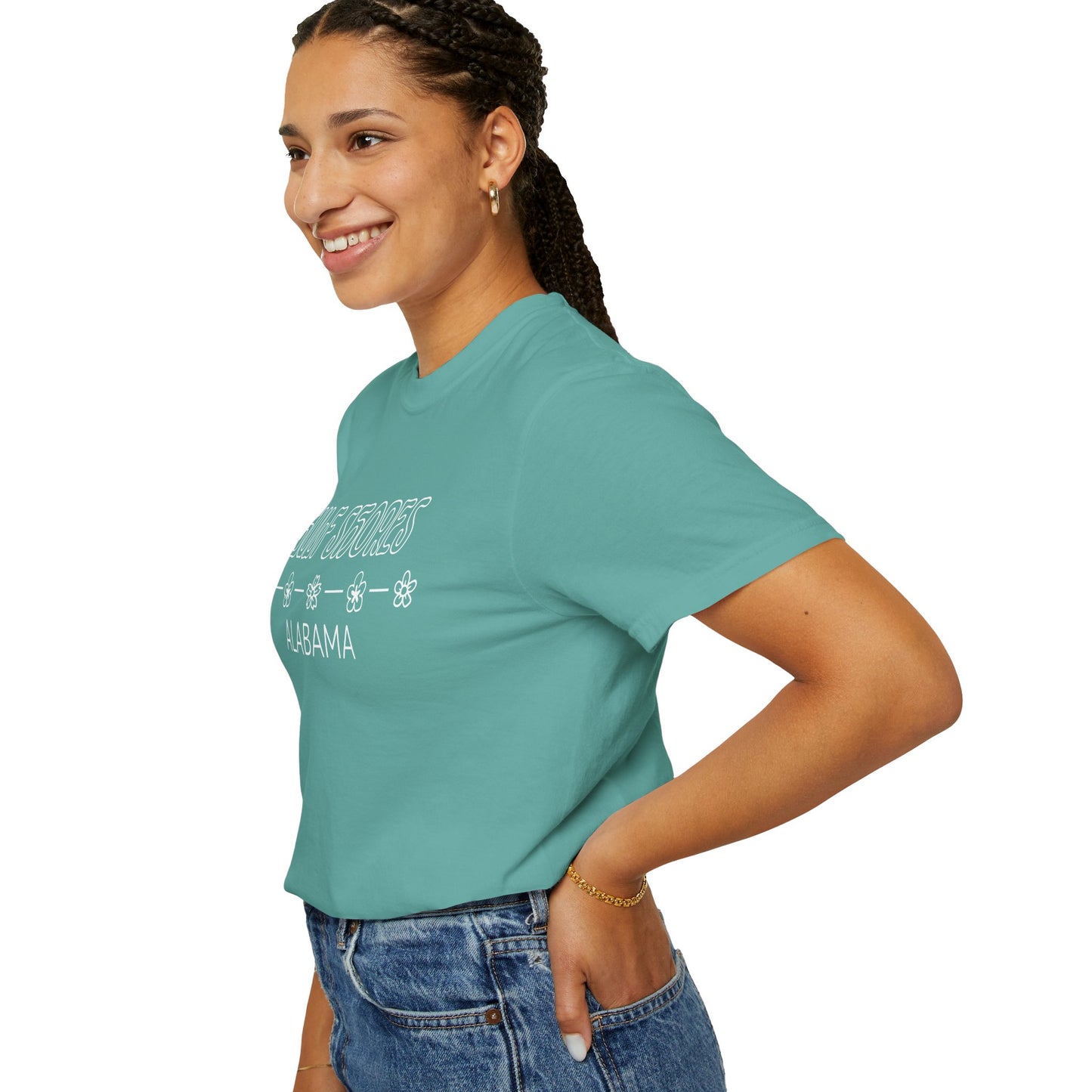 'Gulf Shores, Alabama' Unisex Garment-Dyed T-shirt