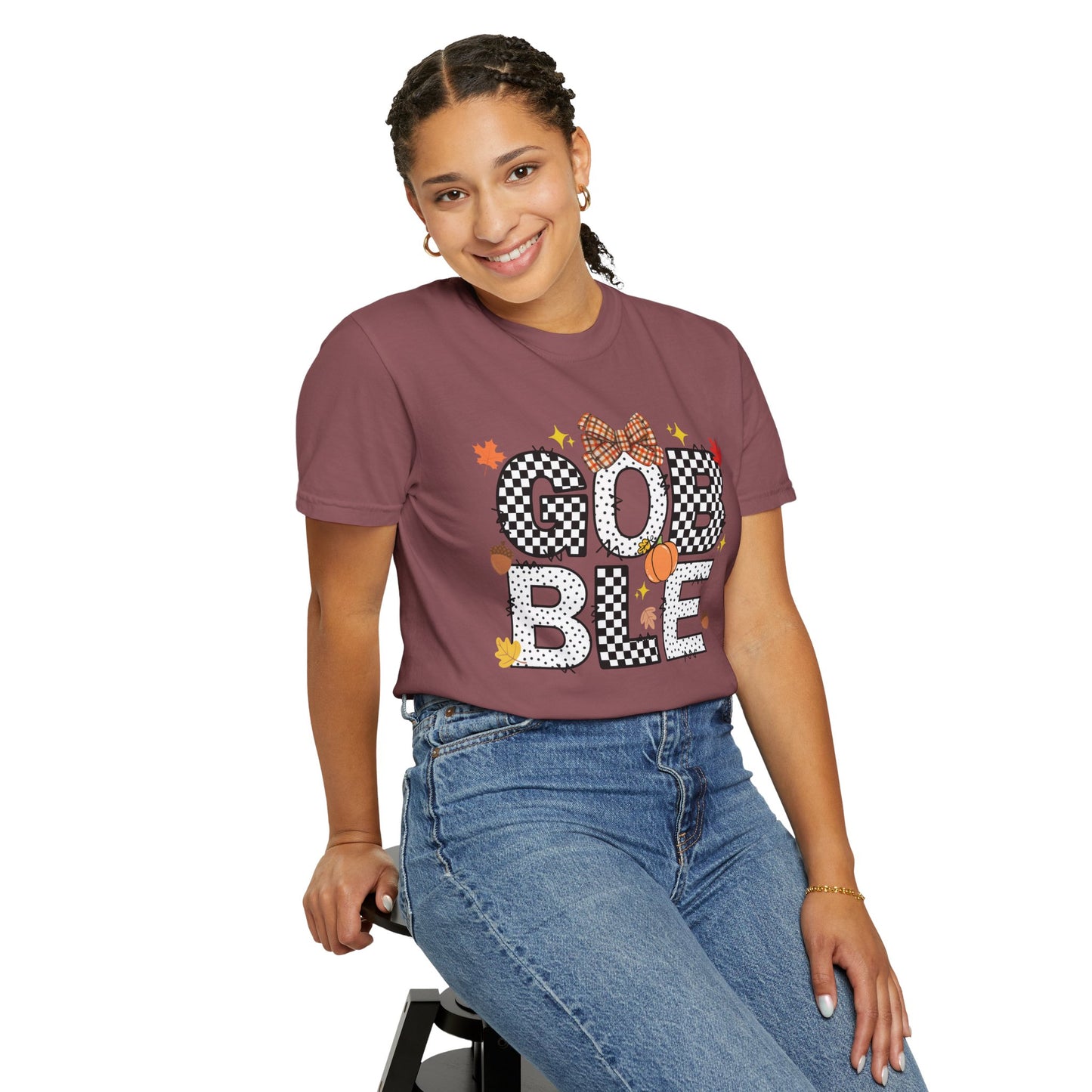 'GOBBLE' Unisex Garment-Dyed T-shirt