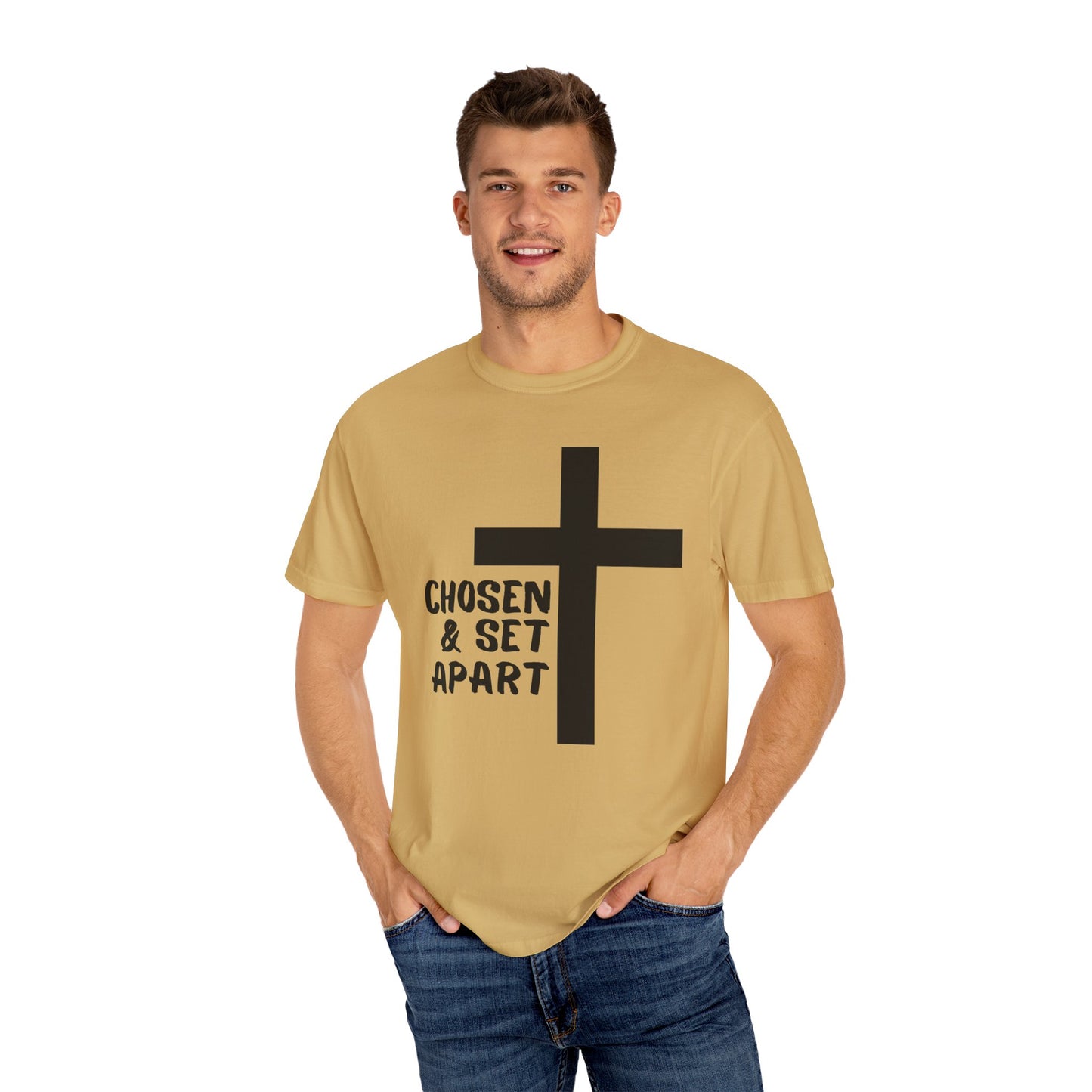 'Chosen & Set Apart' Unisex Garment-Dyed T-shirt