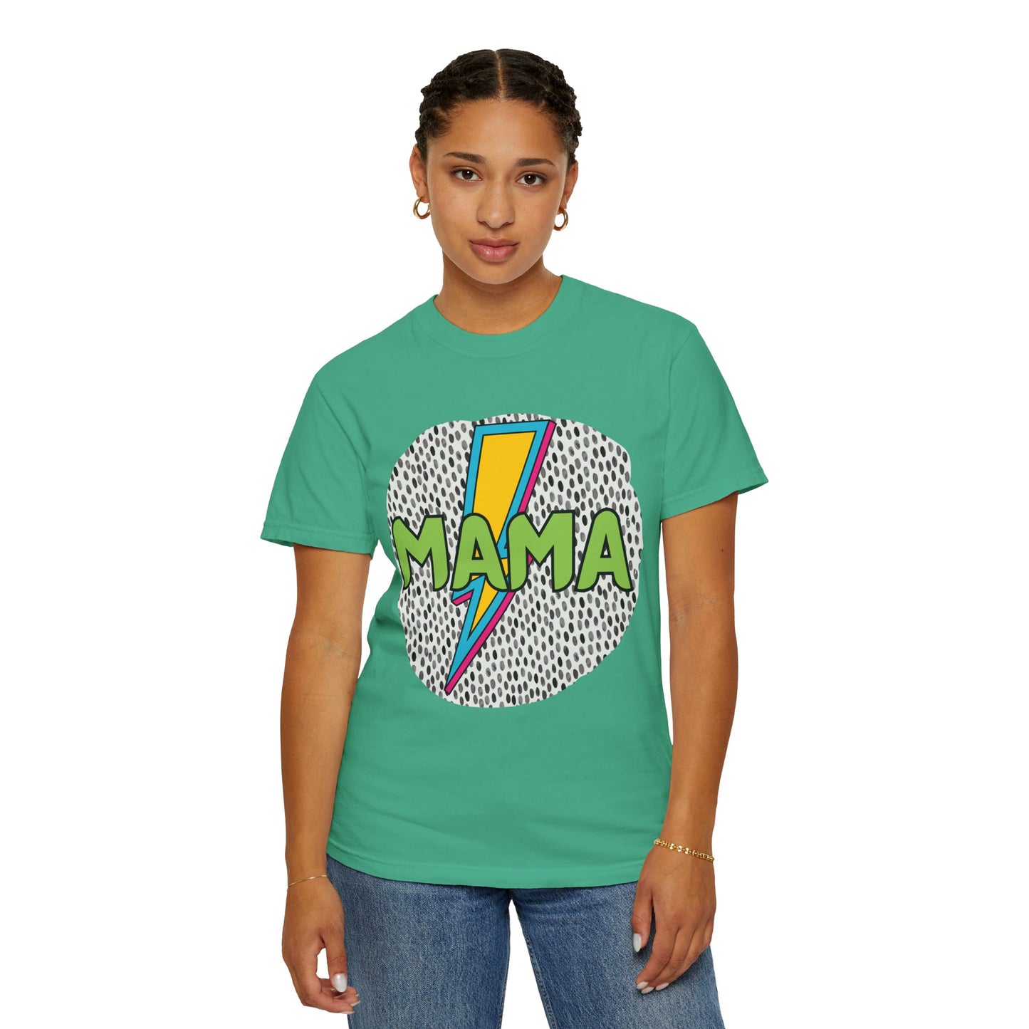 'Mama' Unisex Garment-Dyed T-shirt