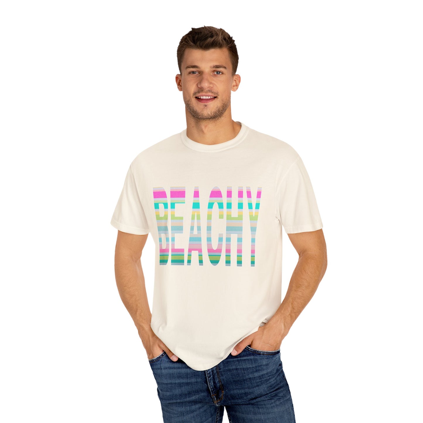 'Beachy' Unisex Garment-Dyed T-shirt