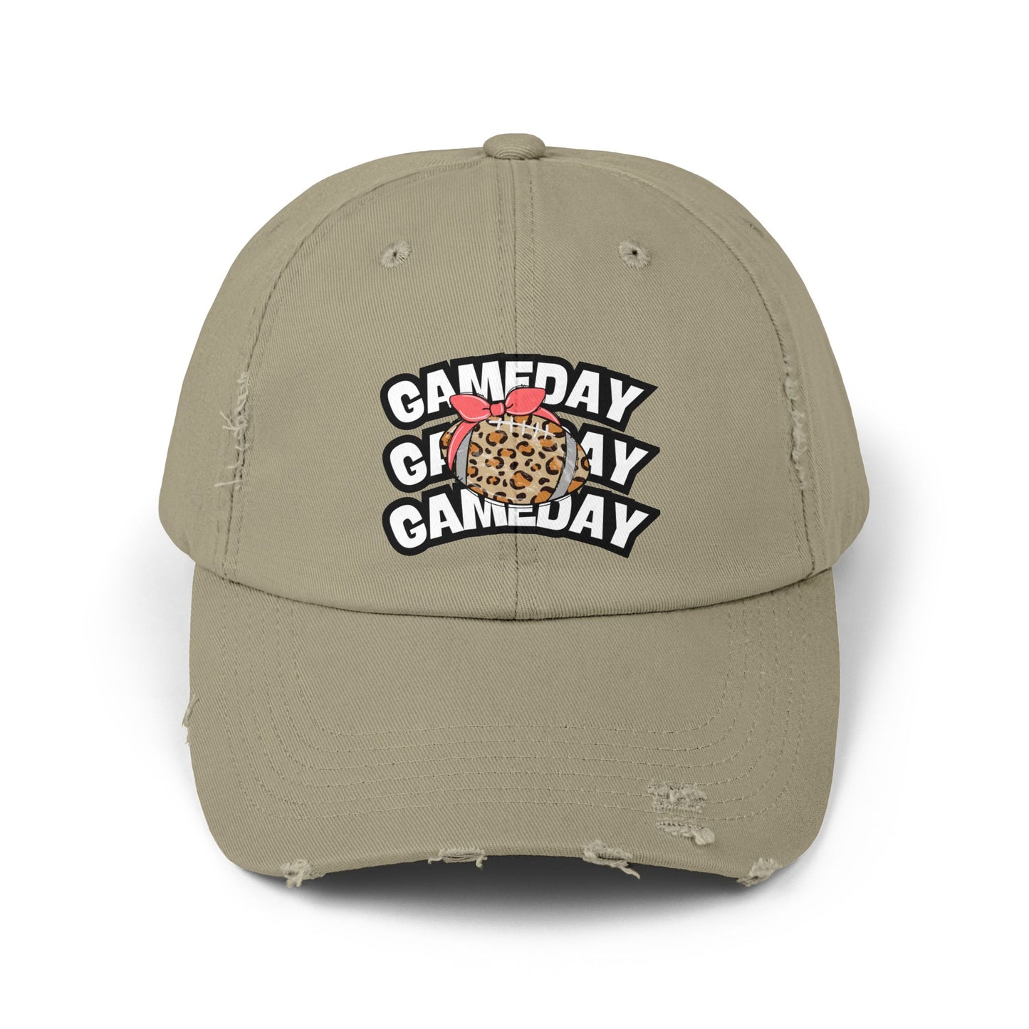 'Gameday' Unisex Distressed Cap