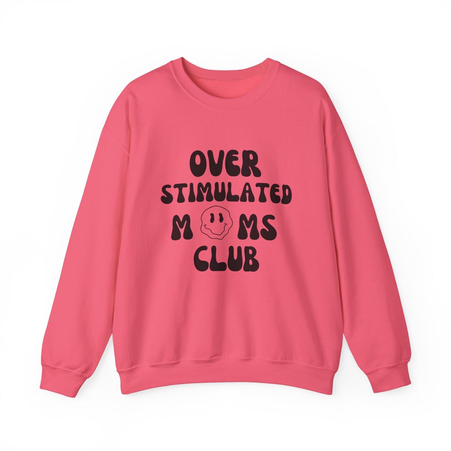 'Over Stimulated Moms Club' Unisex Heavy Blend™ Crewneck Sweatshirt