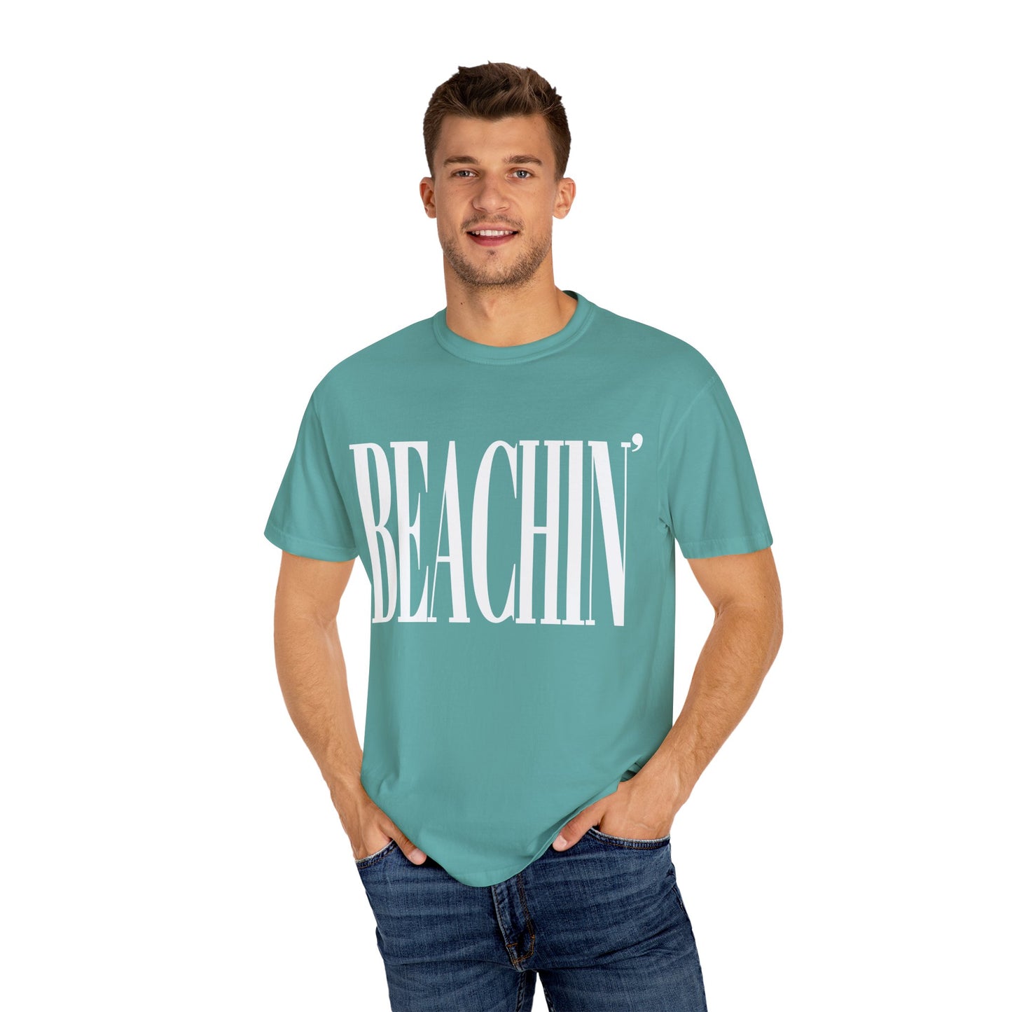 'Beachin' Unisex Garment-Dyed T-shirt