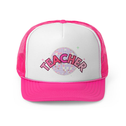 'Disco Teacher' Trucker Caps