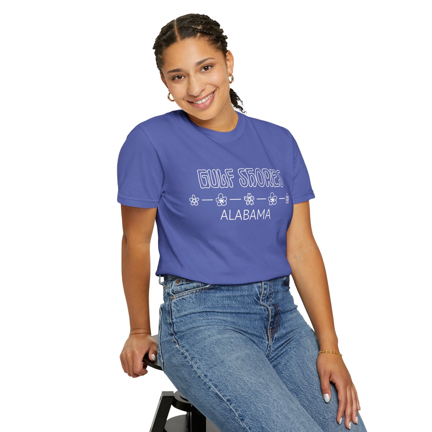 'Gulf Shores, Alabama' Unisex Garment-Dyed T-shirt