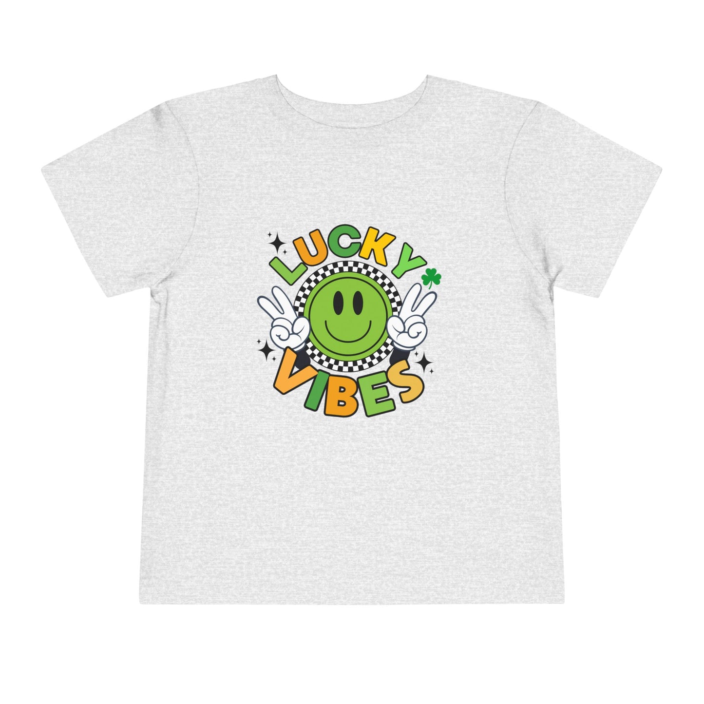 'Lucky Vibes' Toddler Short Sleeve Tee