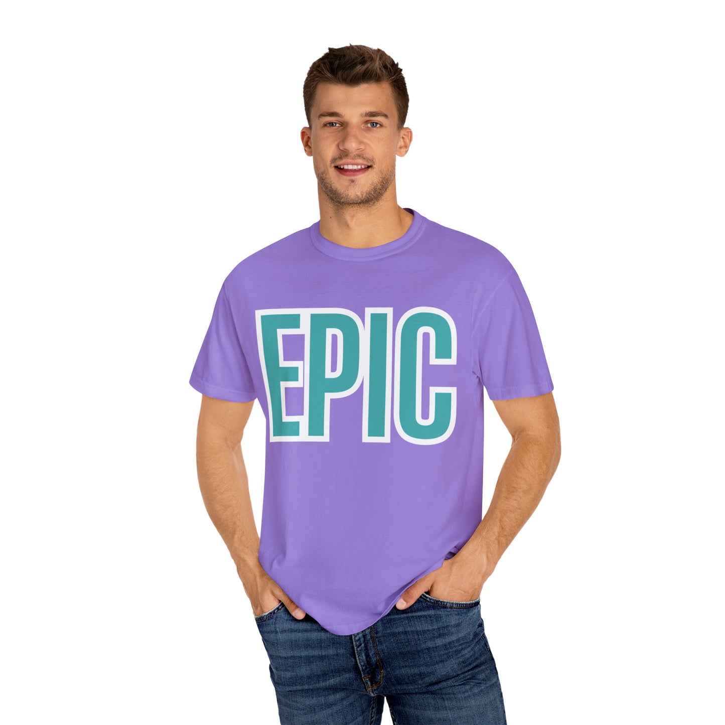 'Epic' Unisex Garment-Dyed T-shirt