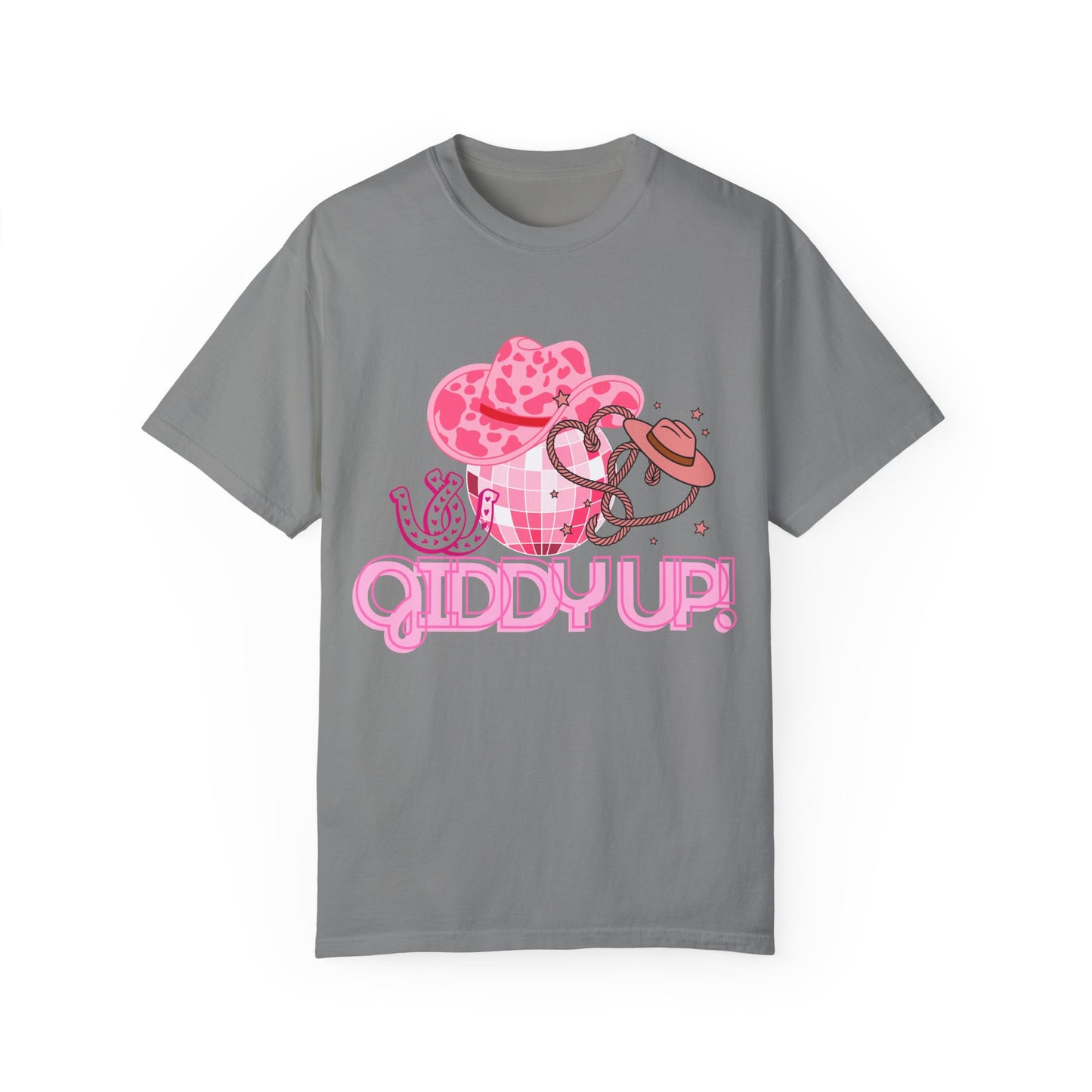 'Giddy Up' Unisex Garment-Dyed T-shirt