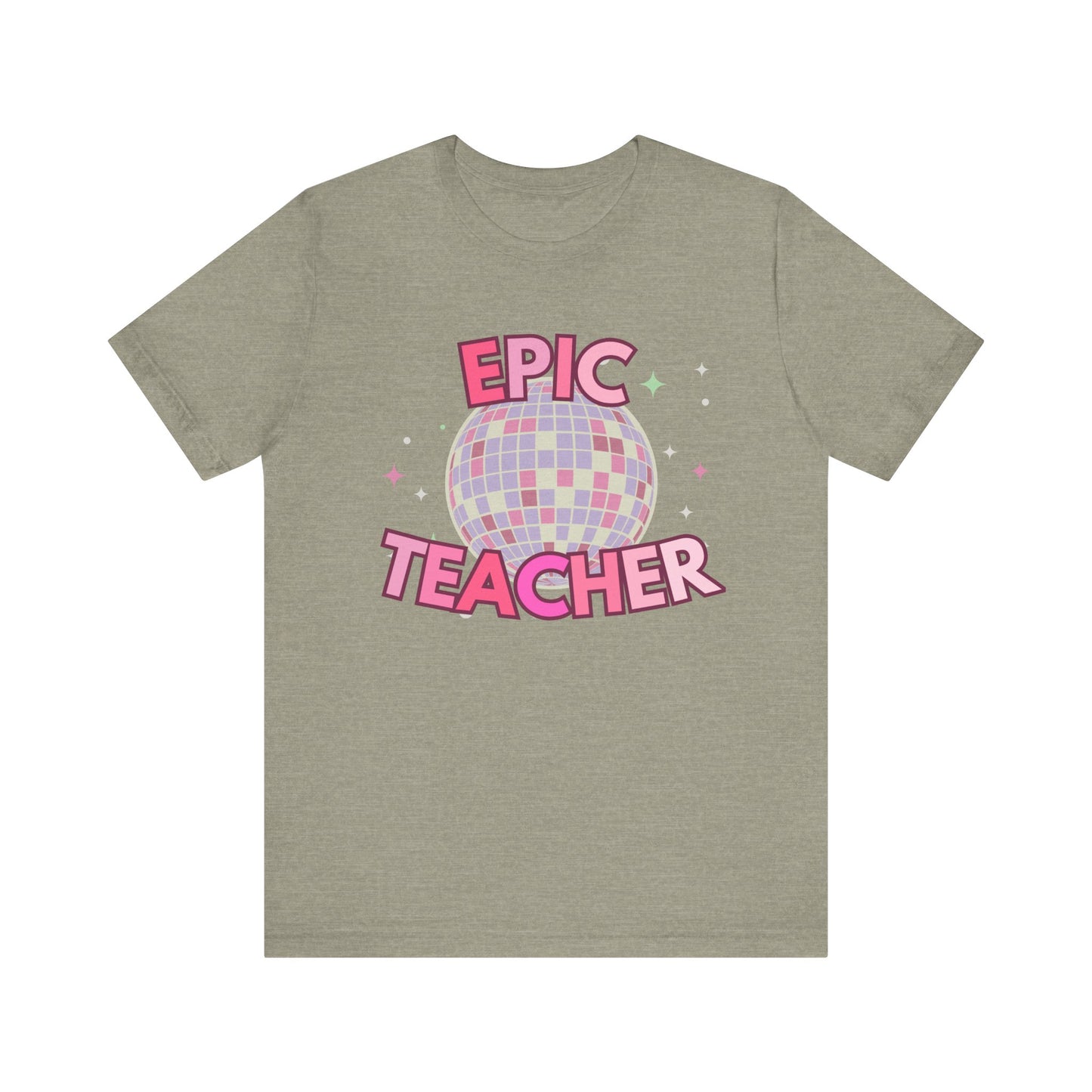 'Epic Teacher' Unisex Jersey Short Sleeve Tee