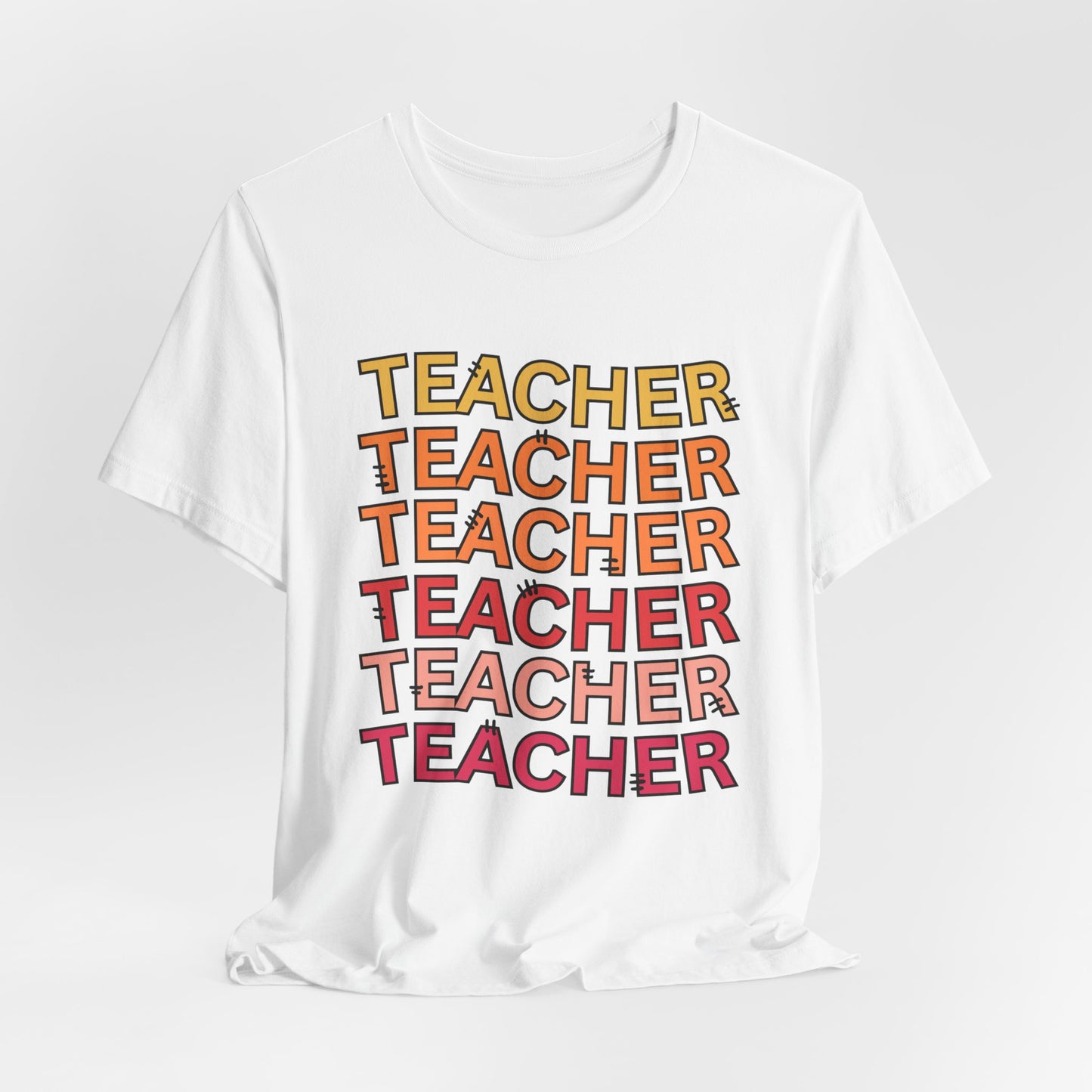 'Teacher' Unisex Jersey Short Sleeve Tee
