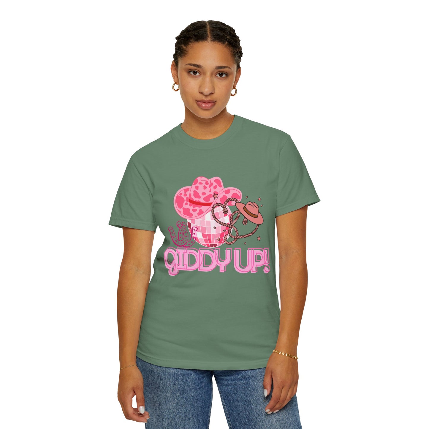 'Giddy Up' Unisex Garment-Dyed T-shirt