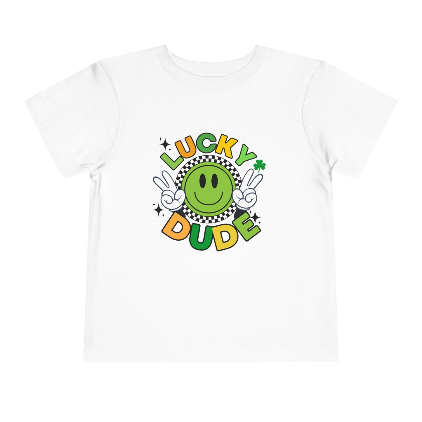 'Lucky Dude' Toddler Short Sleeve Tee