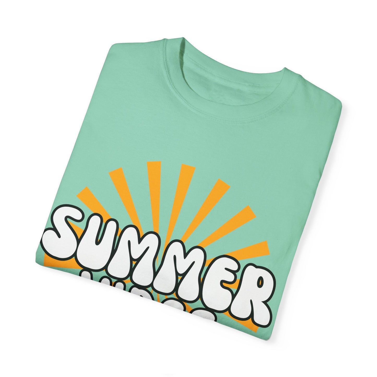 'Summer Vibes' Unisex Garment-Dyed T-shirt