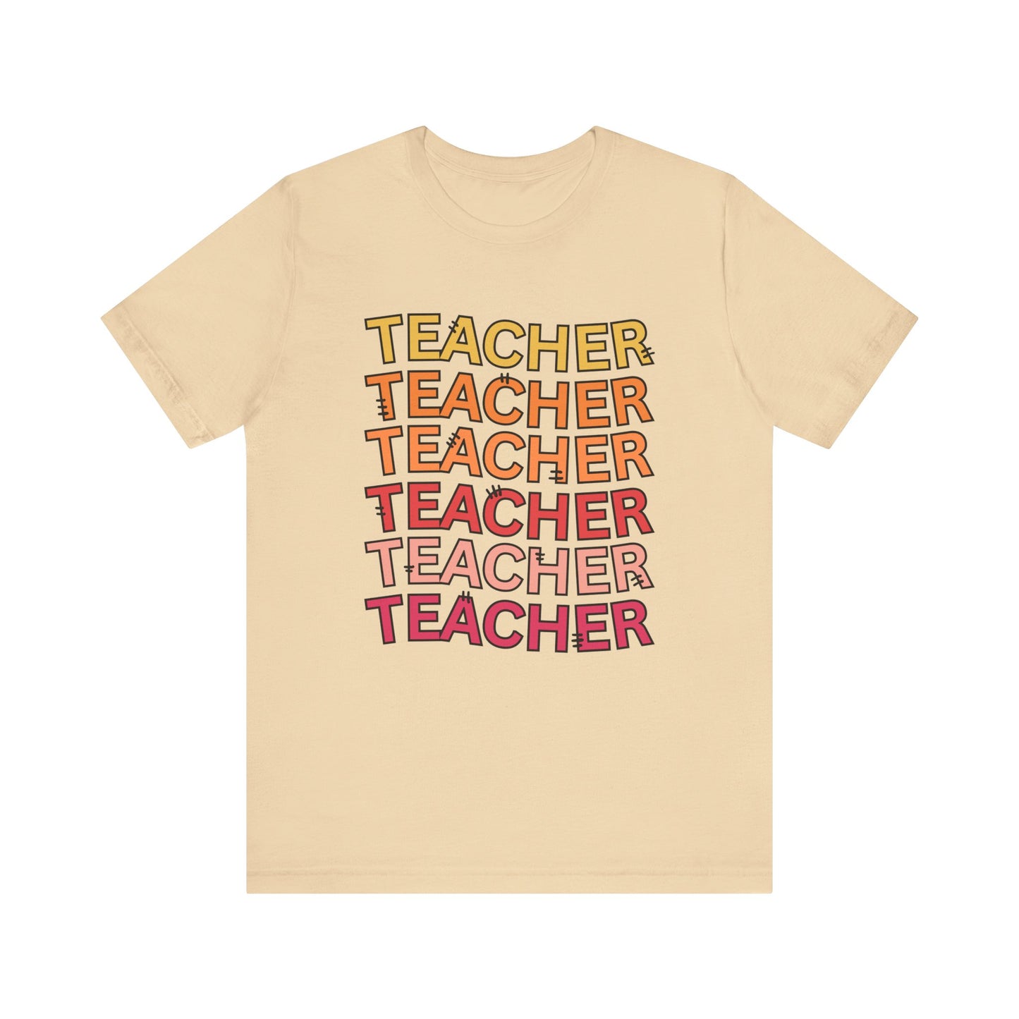 'Teacher' Unisex Jersey Short Sleeve Tee