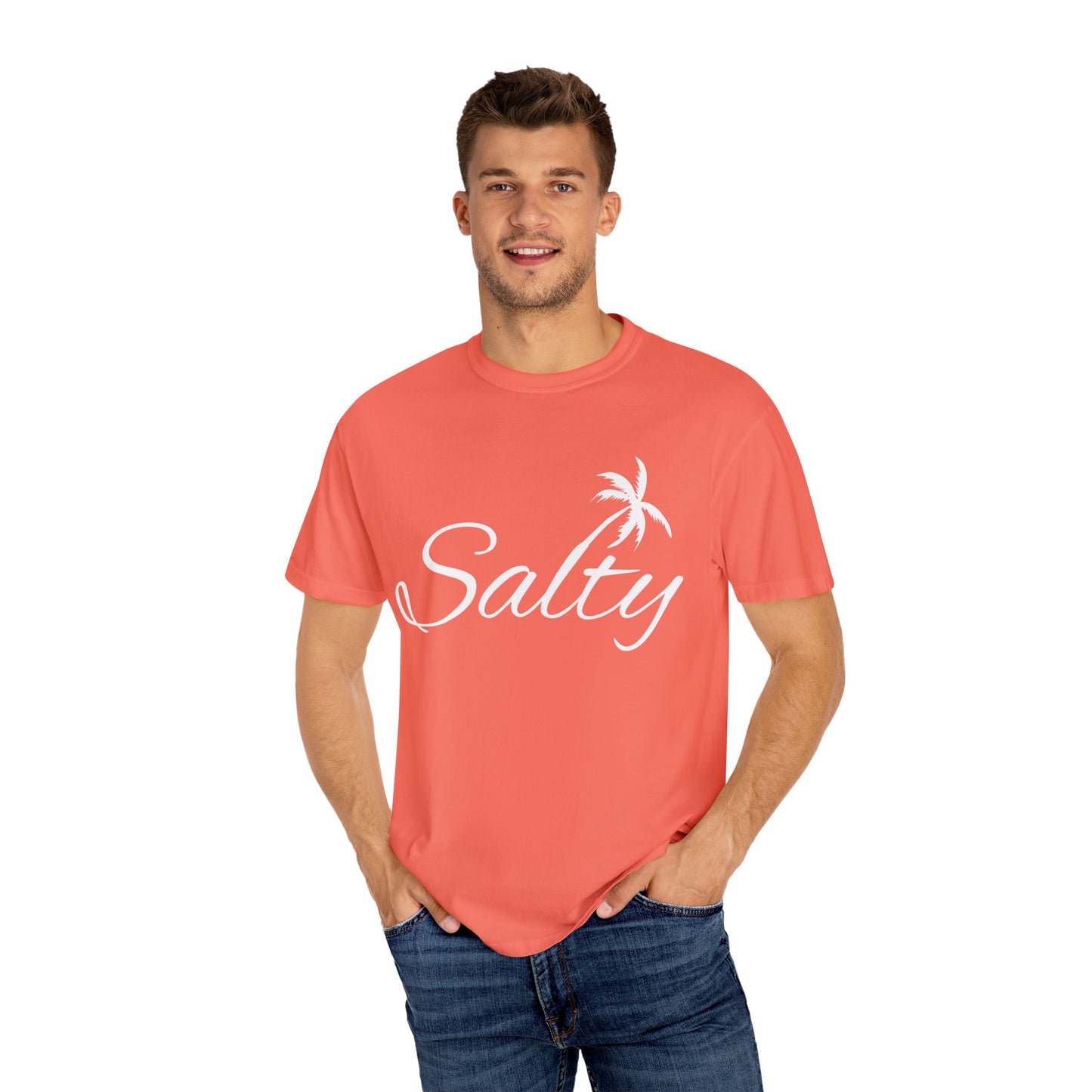 Salty' Unisex Garment-Dyed T-shirt
