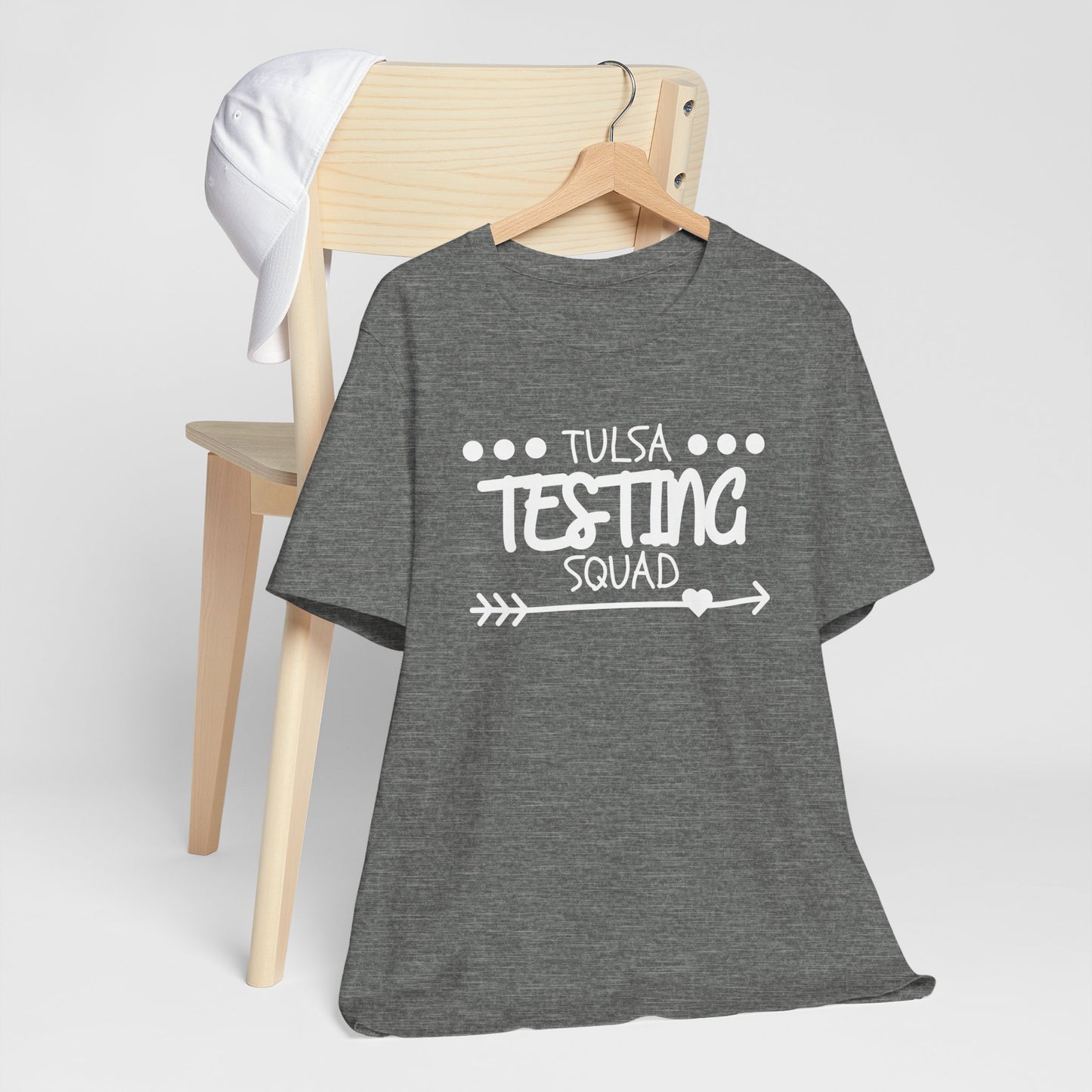 'Tulsa Testing Squad' Unisex Jersey Short Sleeve Tee