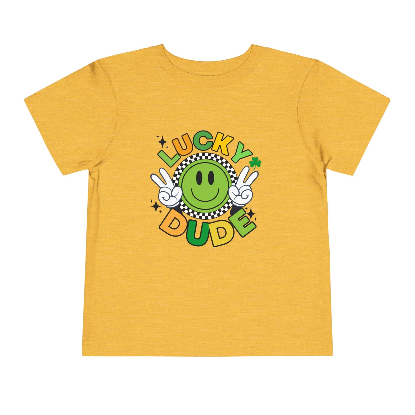 'Lucky Dude' Toddler Short Sleeve Tee