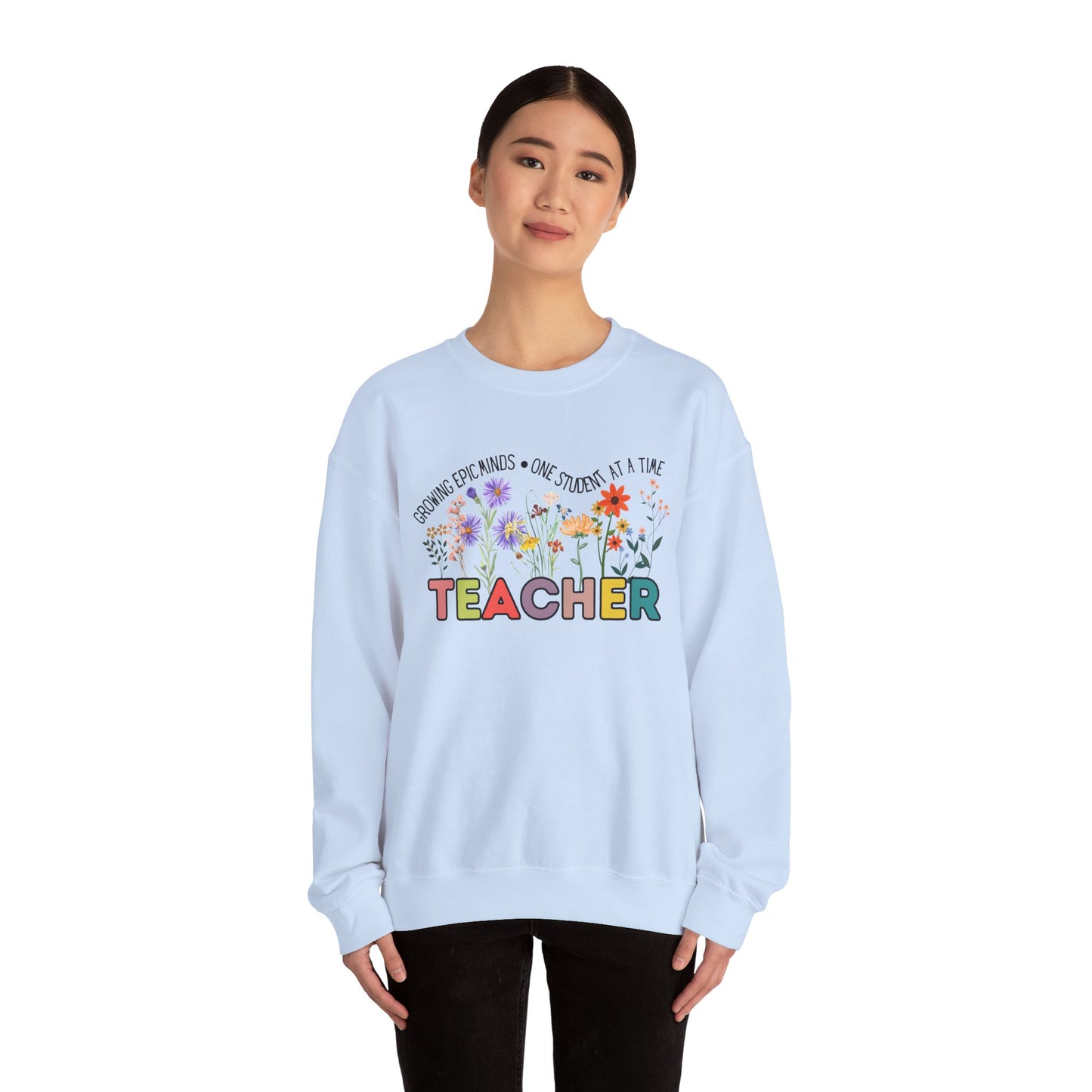 'Growing Epic Minds-One Student At A Time' Unisex Heavy Blend™ Crewneck Sweatshirt