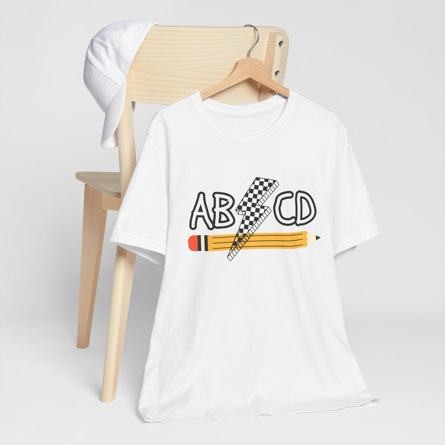 'ABCD' Unisex Jersey Short Sleeve Tee