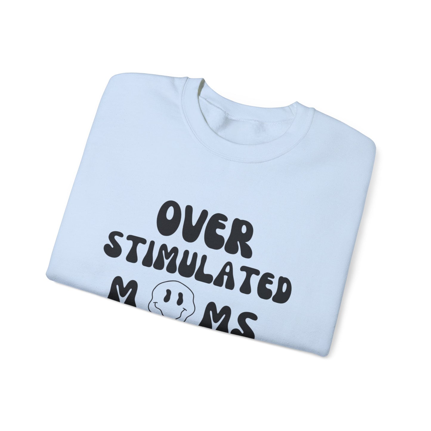 'Over Stimulated Moms Club' Unisex Heavy Blend™ Crewneck Sweatshirt