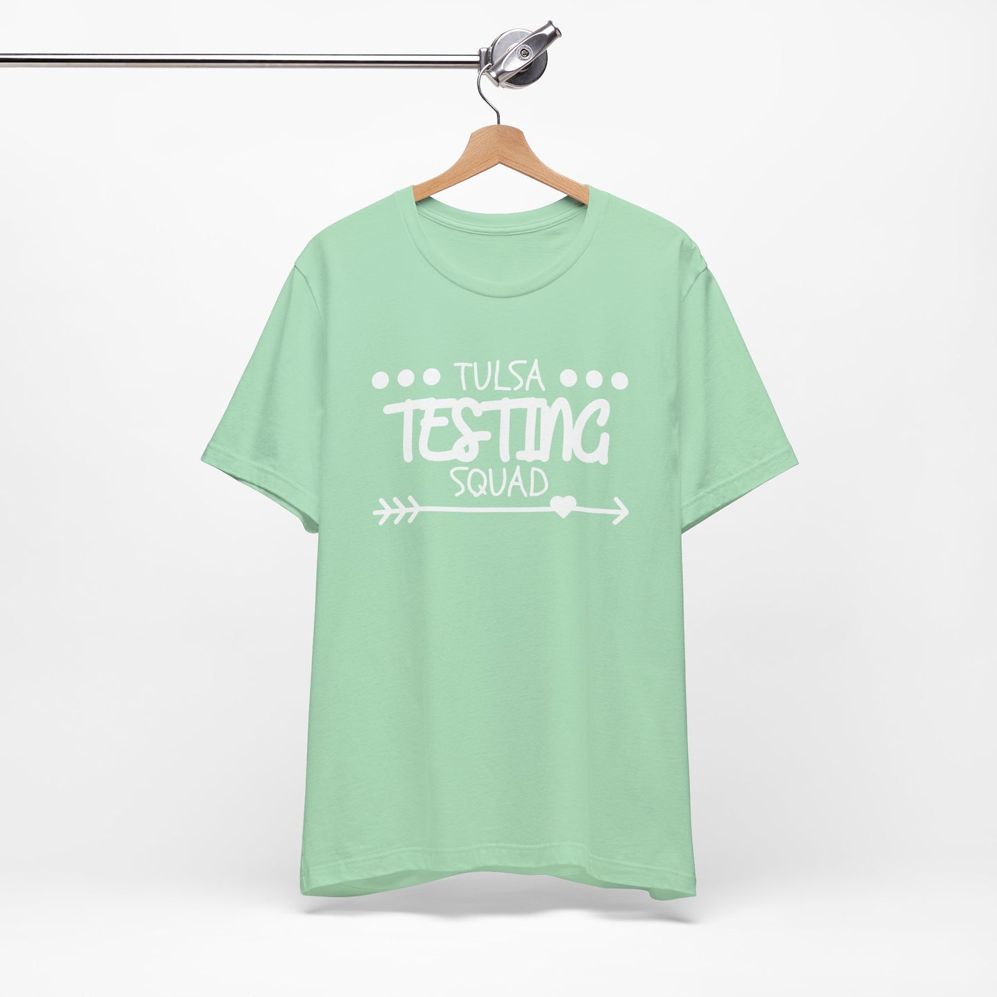 'Tulsa Testing Squad' Unisex Jersey Short Sleeve Tee