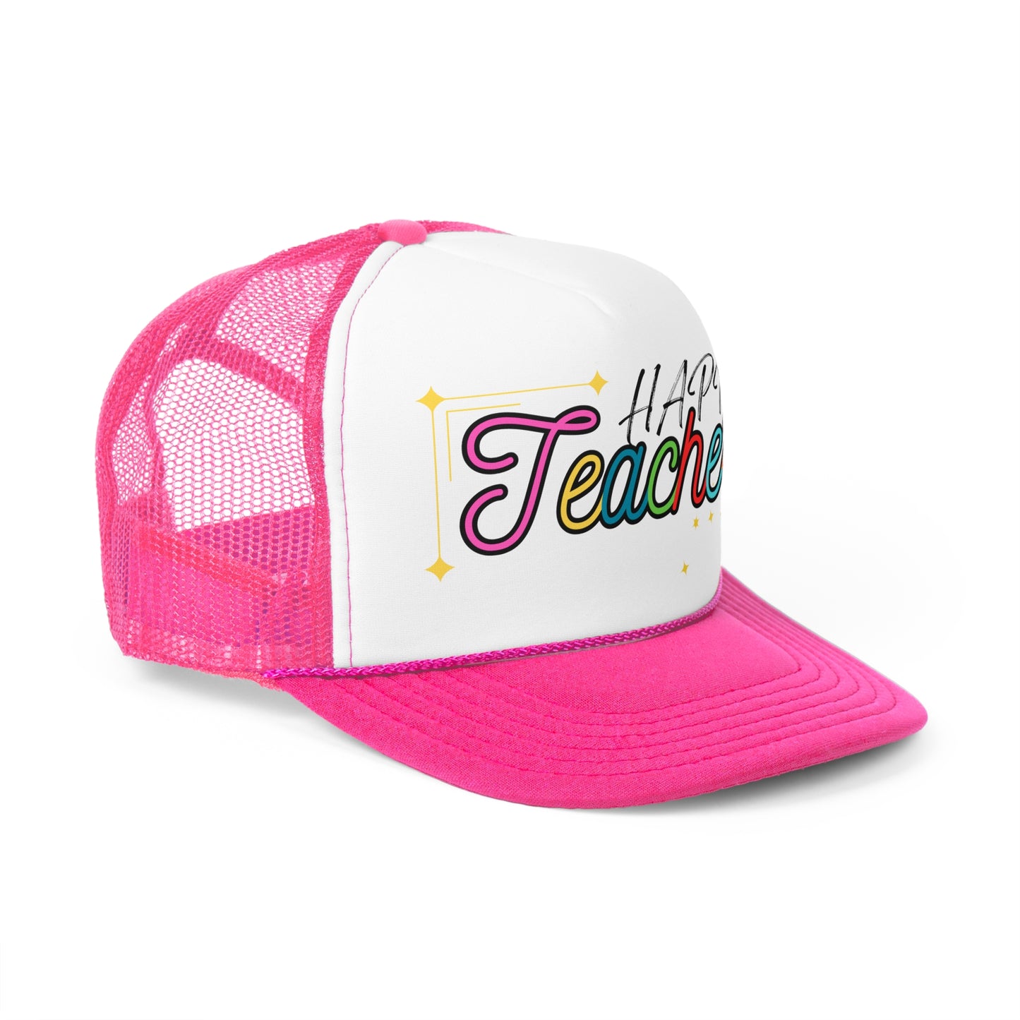 'Happy Teacher' Trucker Caps