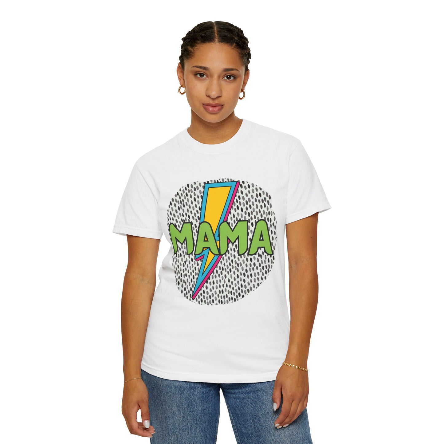'Mama' Unisex Garment-Dyed T-shirt