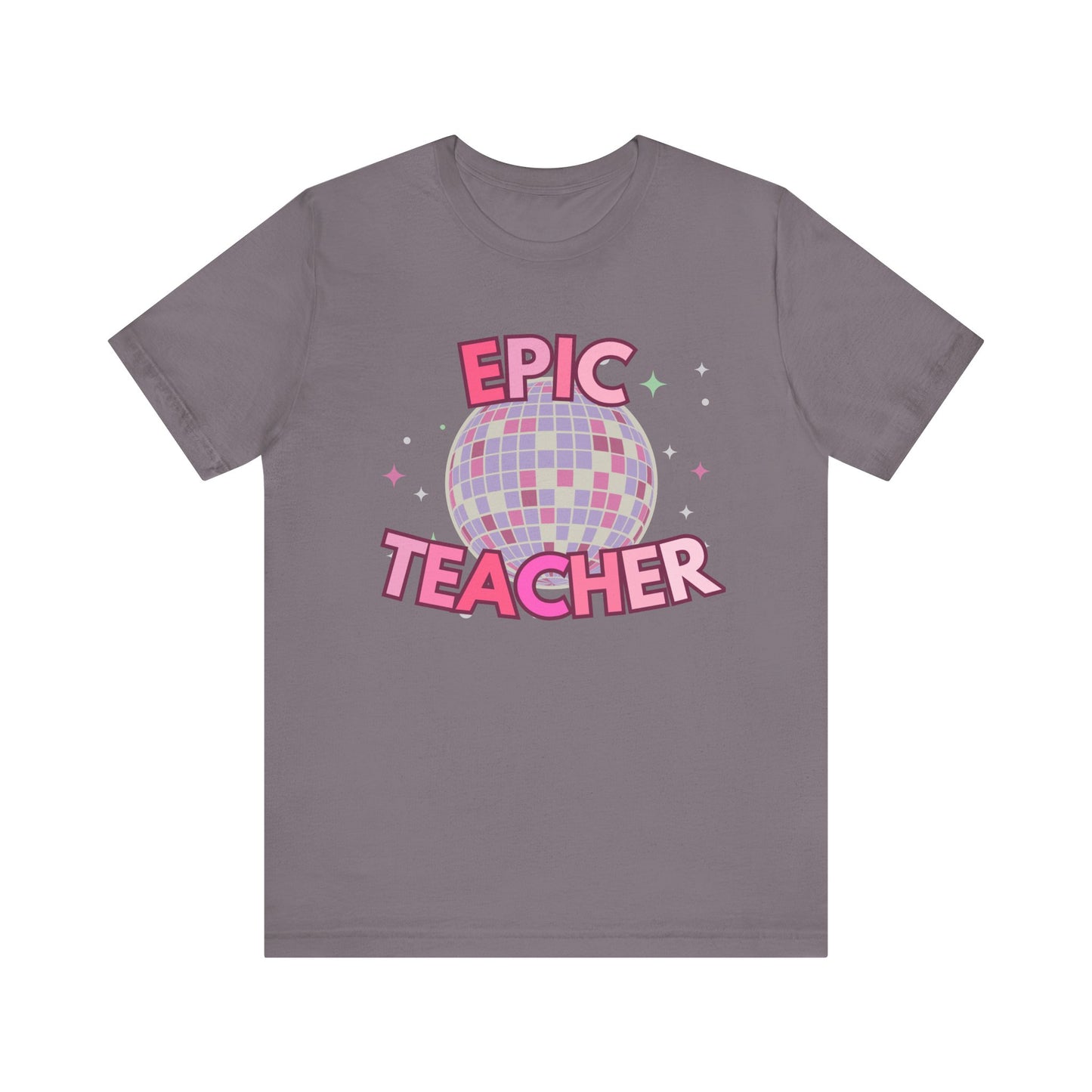 'Epic Teacher' Unisex Jersey Short Sleeve Tee