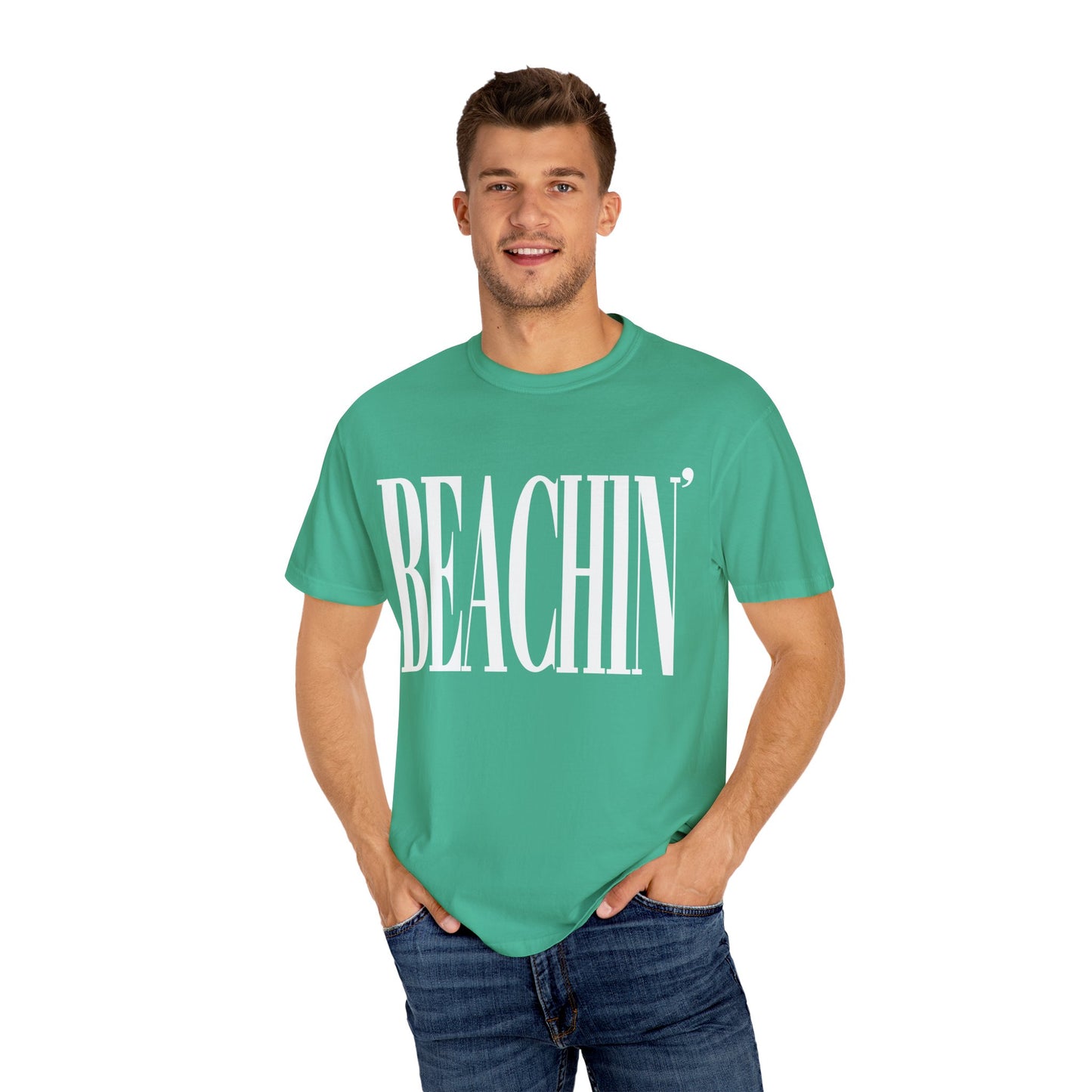 'Beachin' Unisex Garment-Dyed T-shirt