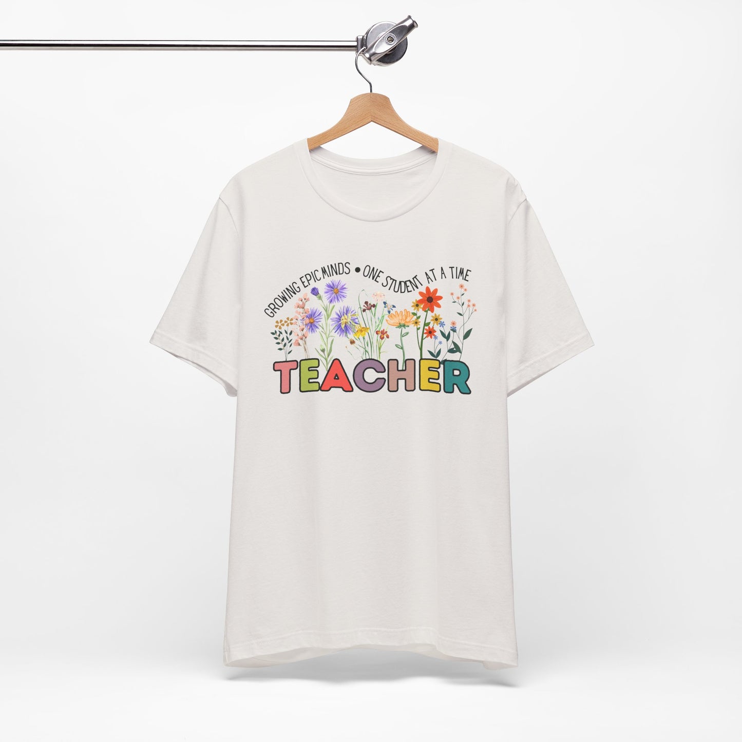 'Growing Epic Minds-One Student At A Time' Unisex Jersey Short Sleeve Tee