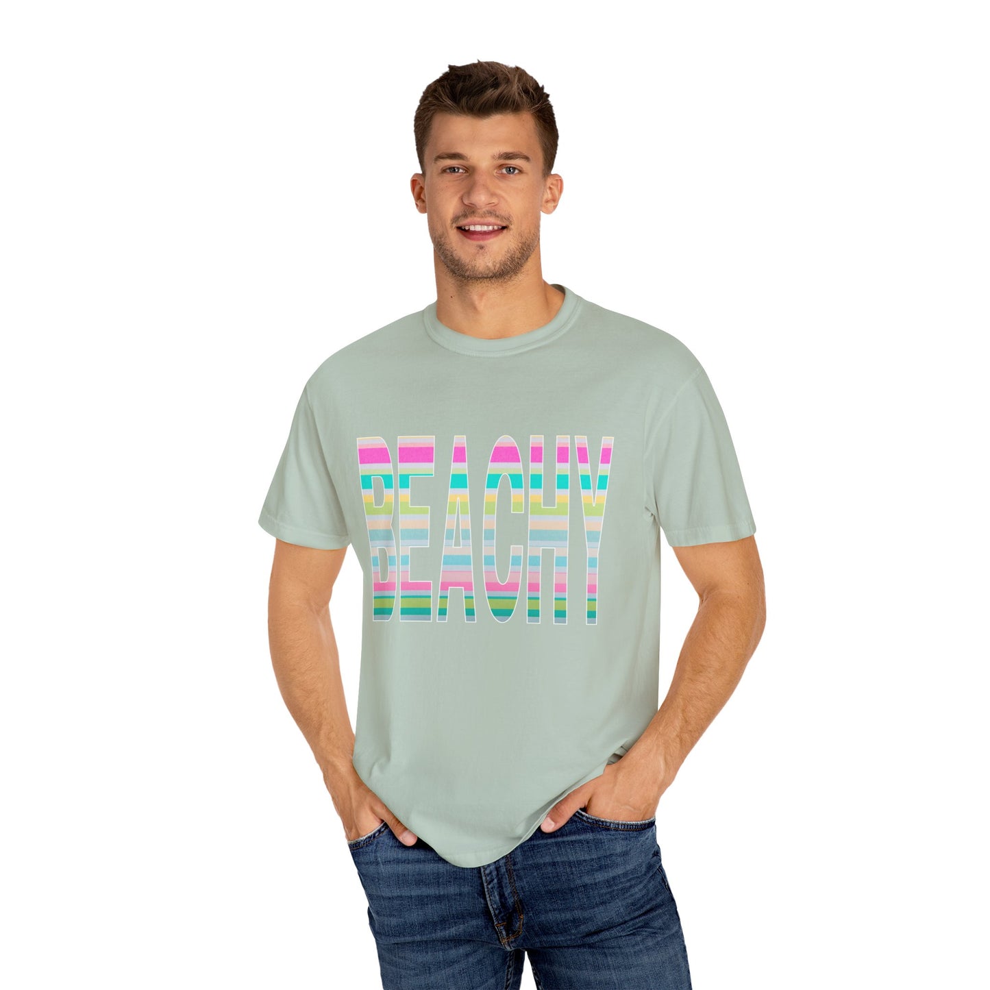 'Beachy' Unisex Garment-Dyed T-shirt