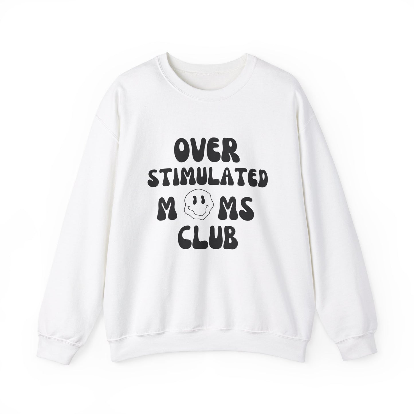 'Over Stimulated Moms Club' Unisex Heavy Blend™ Crewneck Sweatshirt