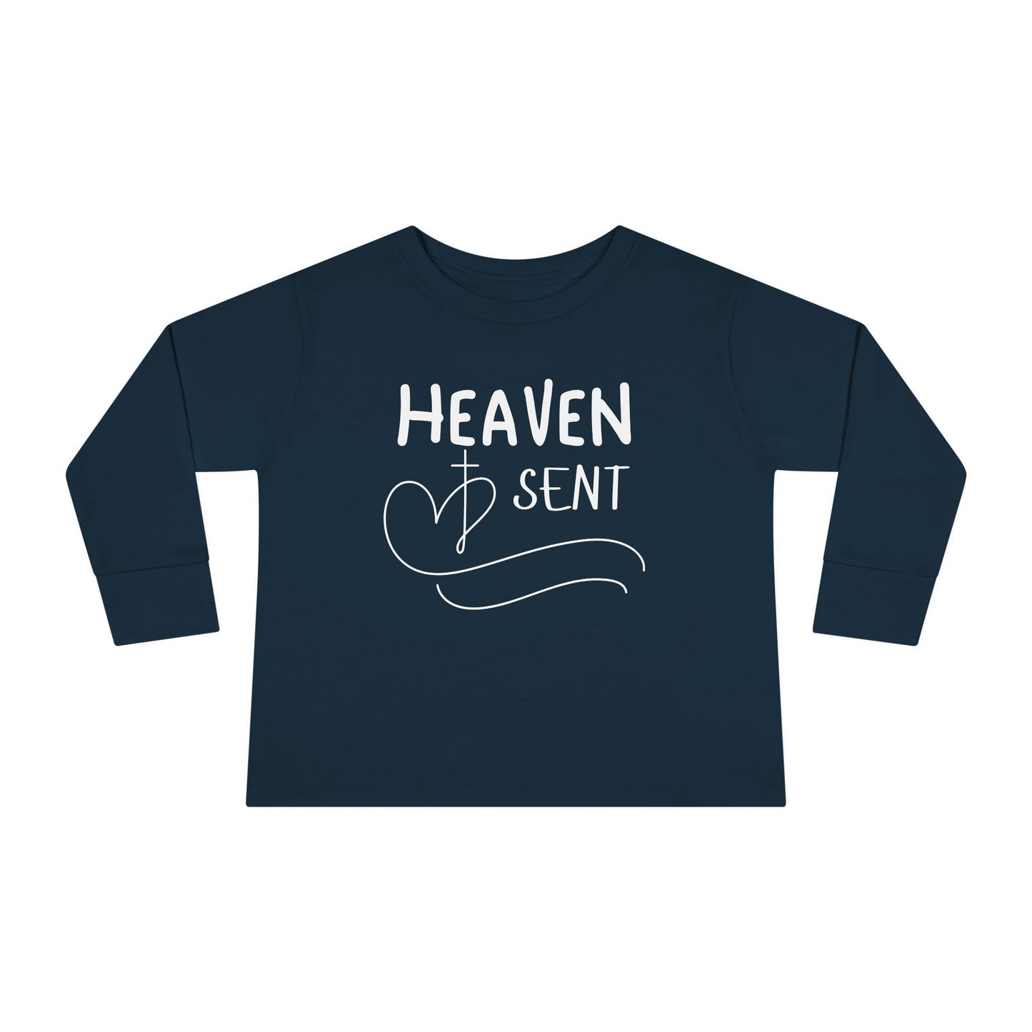 'Heaven Sent' Toddler Long Sleeve Tee
