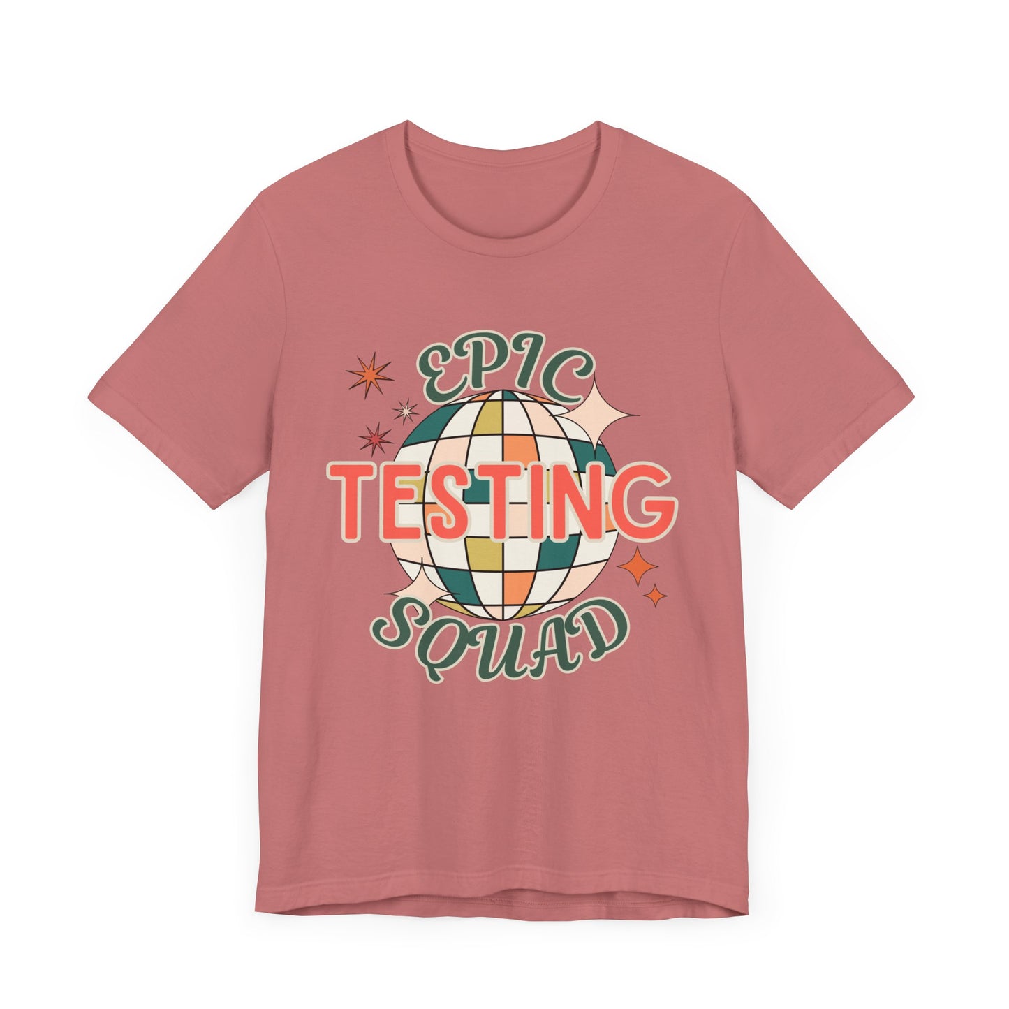 'Epic Testing Squad' Unisex Jersey Short Sleeve Tee
