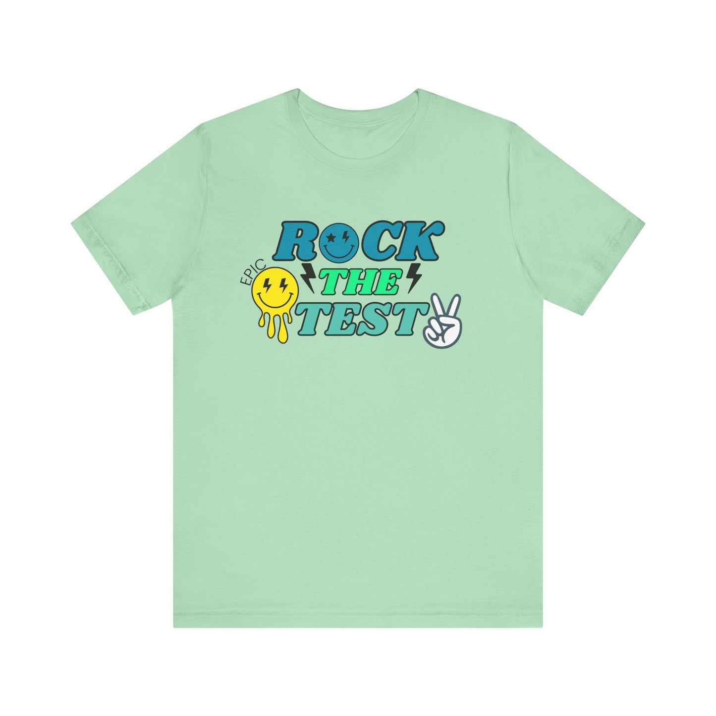 'Rock The Test Epic' Unisex Jersey Short Sleeve Tee
