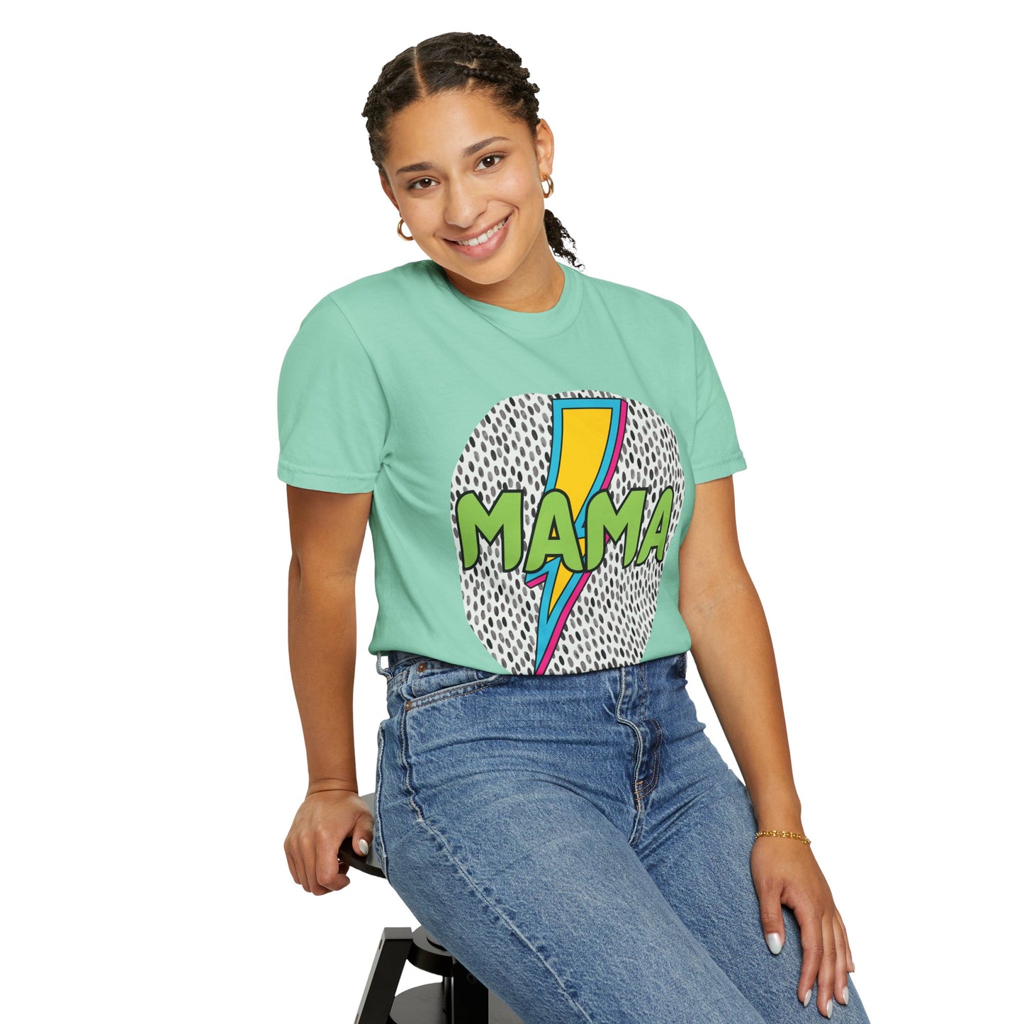 'Mama' Unisex Garment-Dyed T-shirt