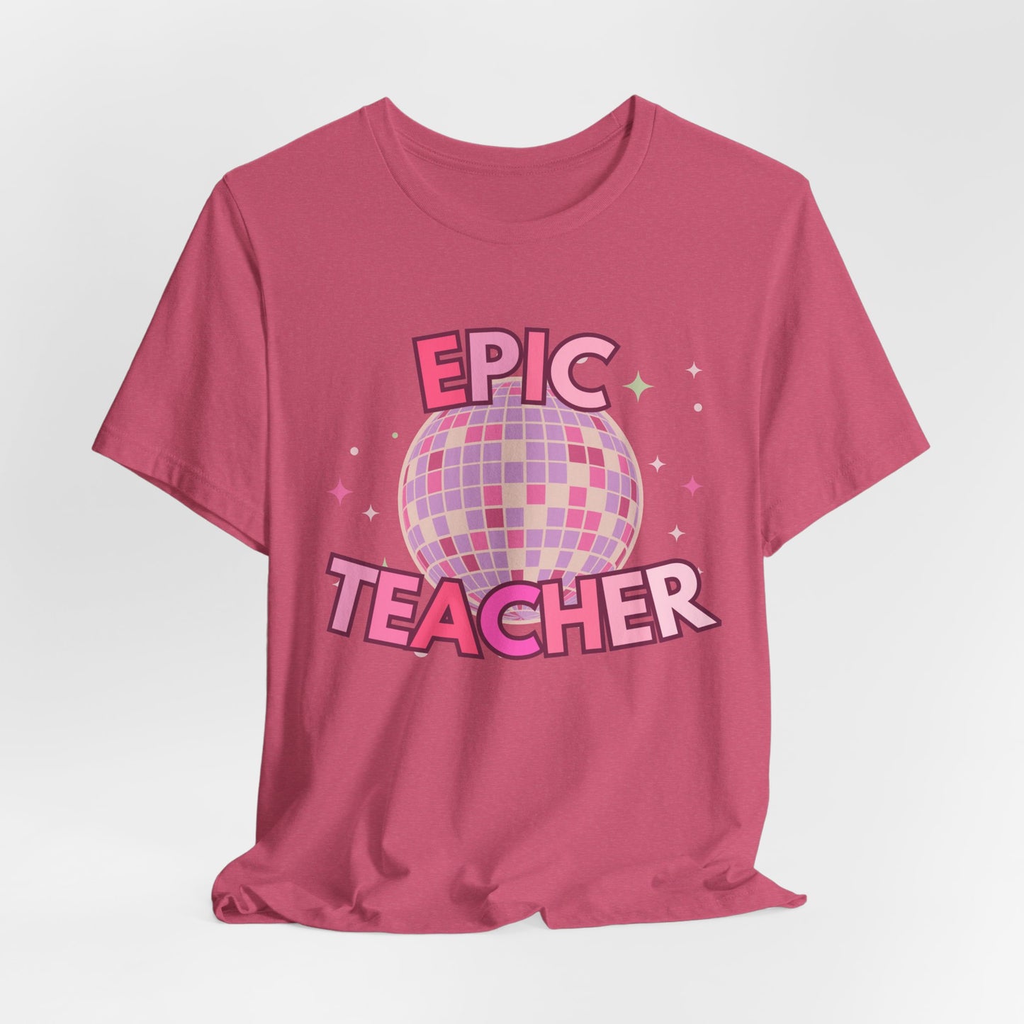 'Epic Teacher' Unisex Jersey Short Sleeve Tee