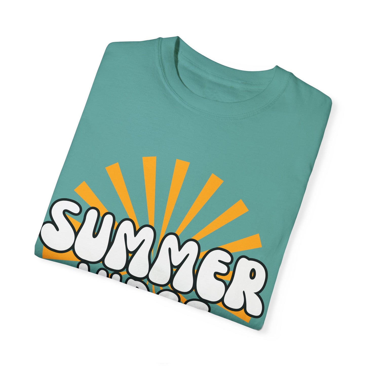 'Summer Vibes' Unisex Garment-Dyed T-shirt