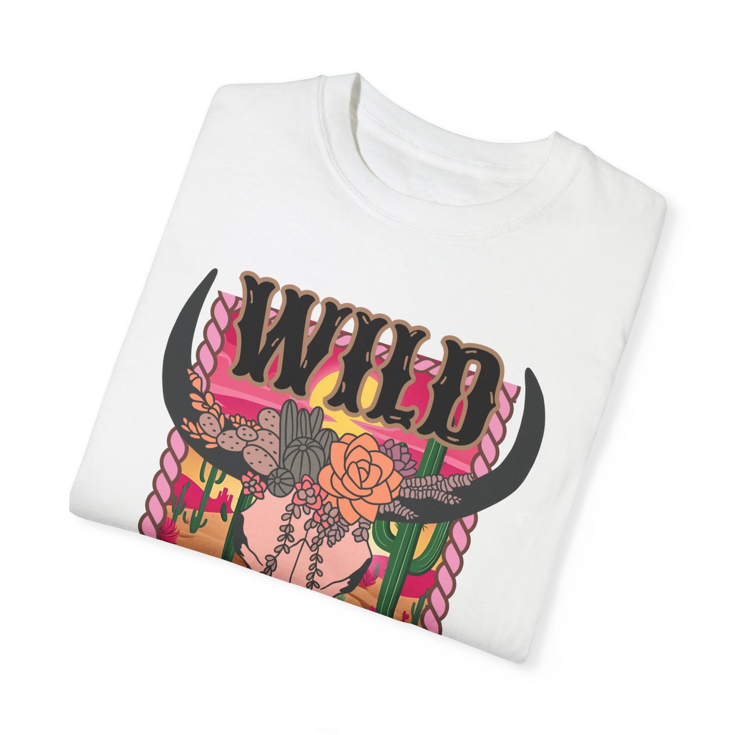 'Wild West' Unisex Garment-Dyed T-shirt