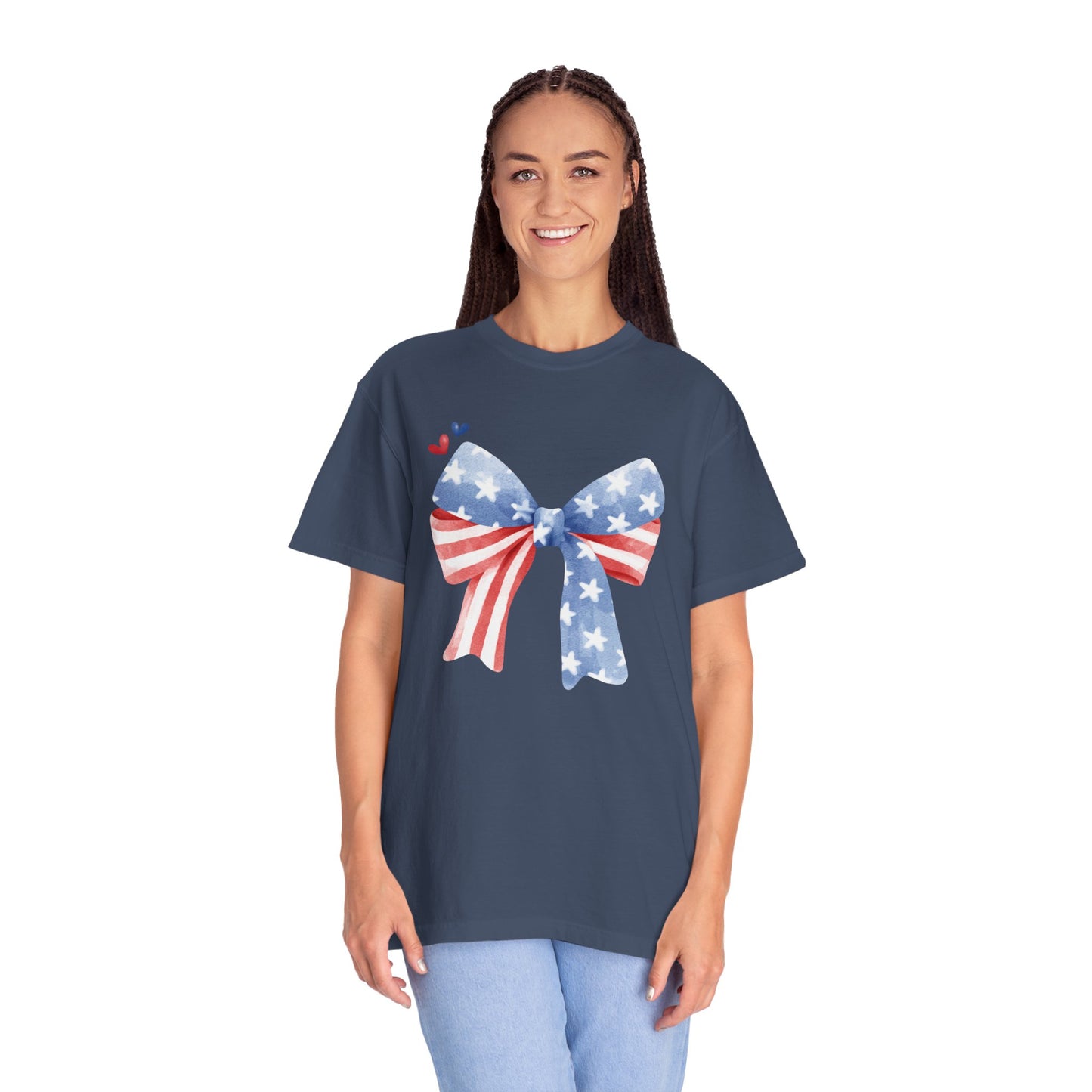 'BOW' Unisex Garment-Dyed T-shirt