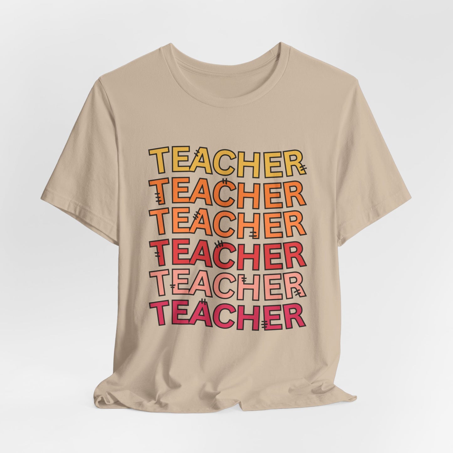 'Teacher' Unisex Jersey Short Sleeve Tee